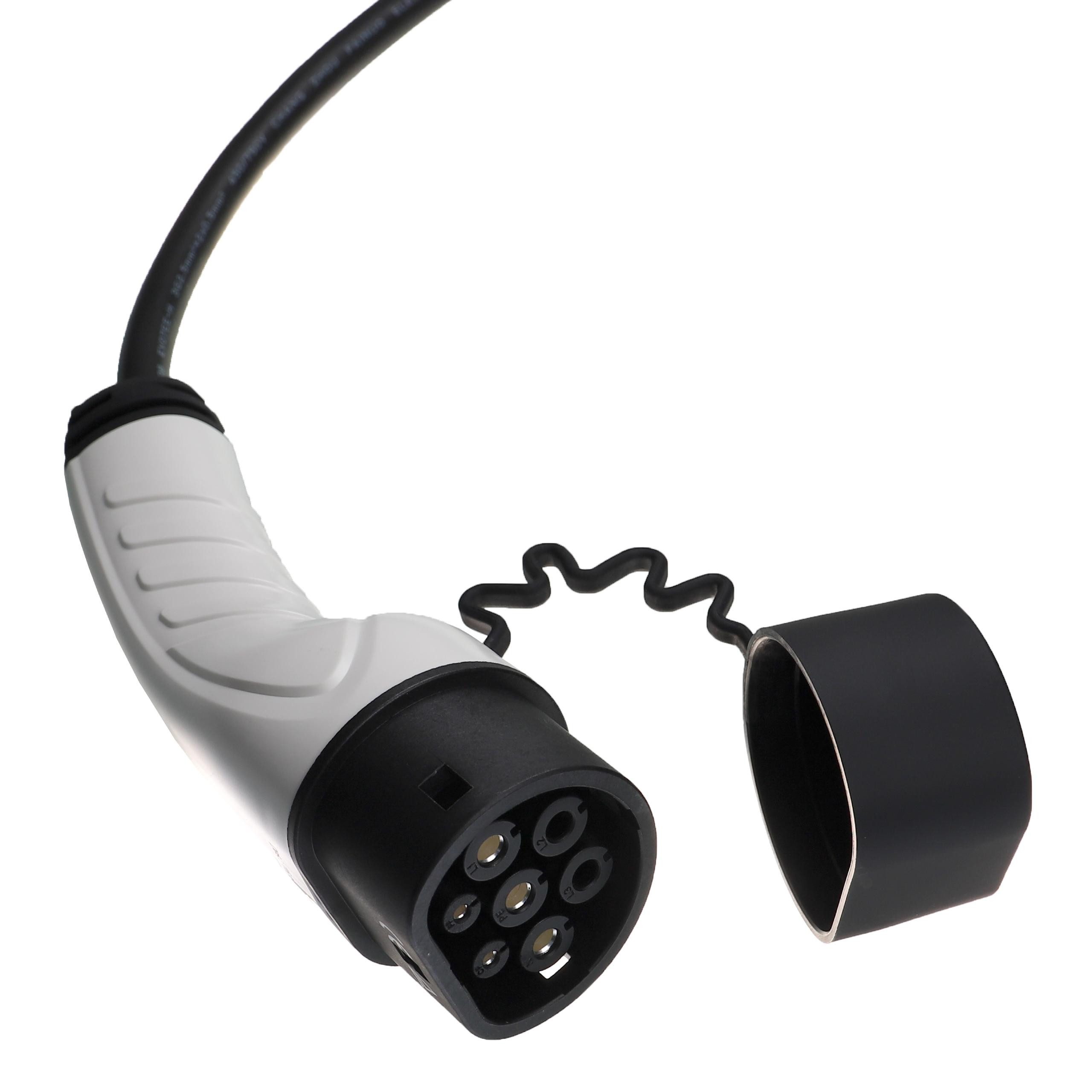 vhbw passend für MINI Electric, Countryman Plug In Hybrid, Aceman Electric Elektro-Kabel, (7.0 cm), Gummischutzkappe