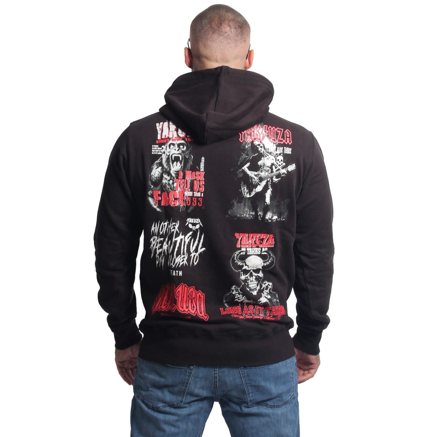 YAKUZA Hoodie Patchwork günstig online kaufen