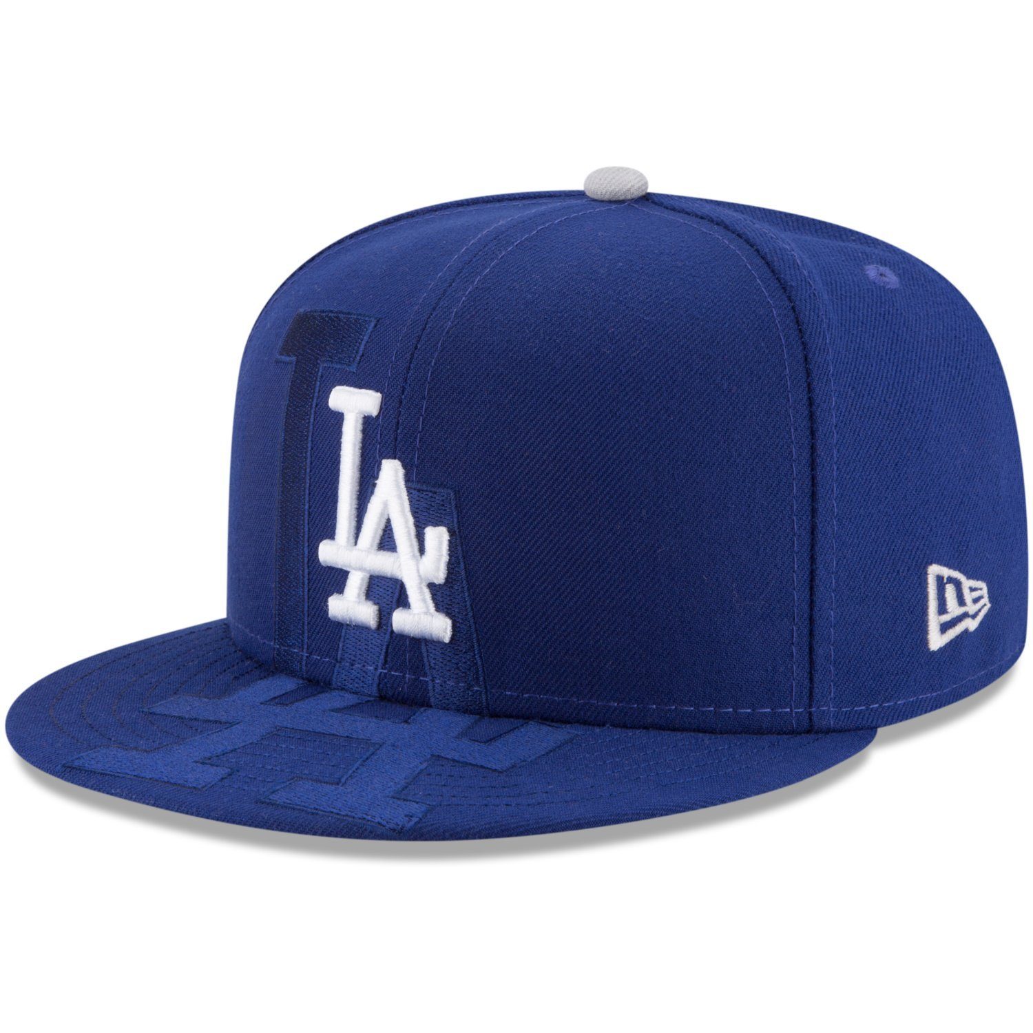 New Era Fitted Cap 59Fifty SPILL Logo MLB Teams Los Angeles Dodgers