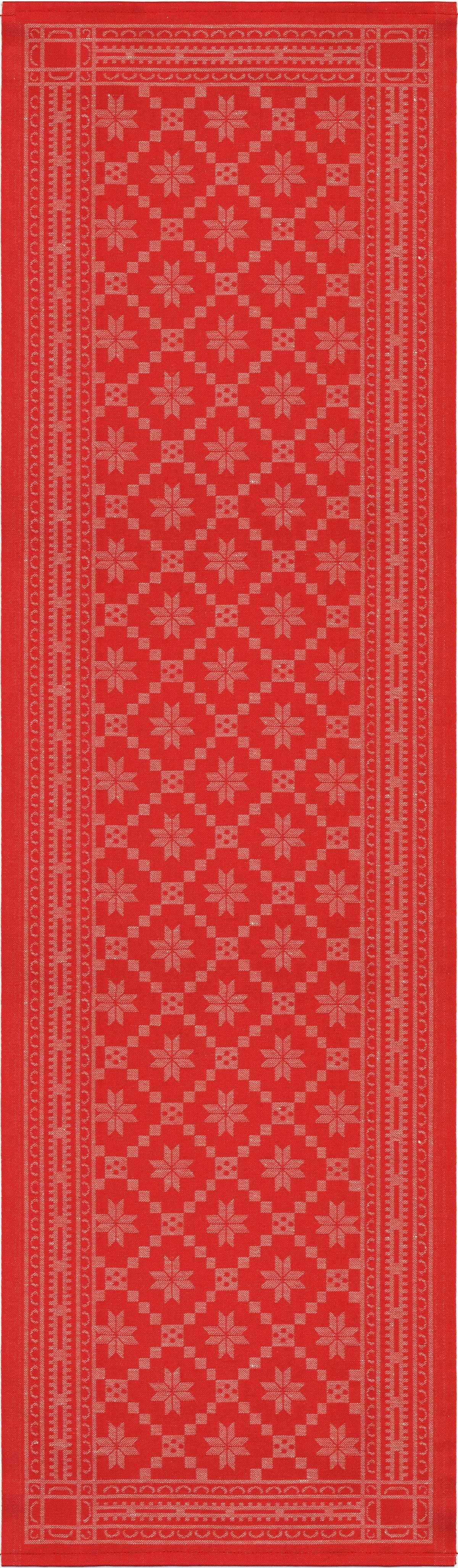 EKELUND MASTER WEAVERS 1692 Tischläufer Åttebladrose 330 35x110 cm, gewebt günstig online kaufen