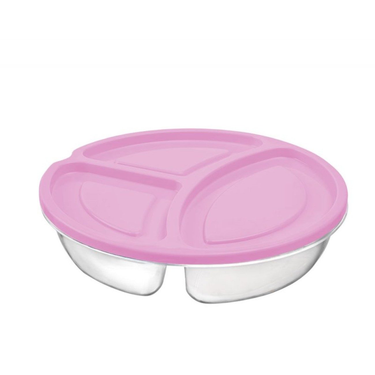bahama Aufbewahrungsdose, Lunchbox (1 St), mit 3 Fächern, auslaufsicher mit Deckel, 1,1L