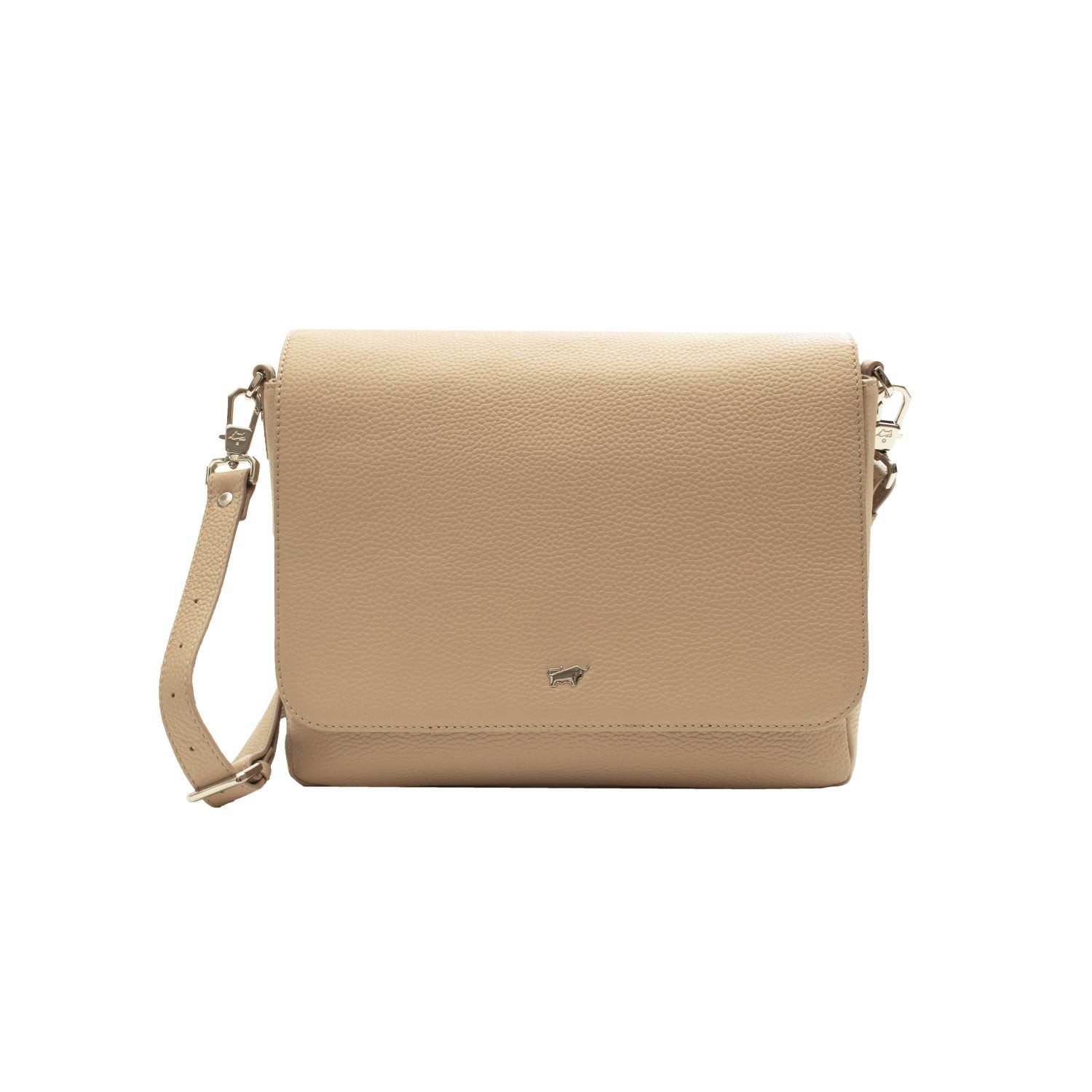 Braun Büffel Umhängetasche HANNA Umhängetasche Flap creme