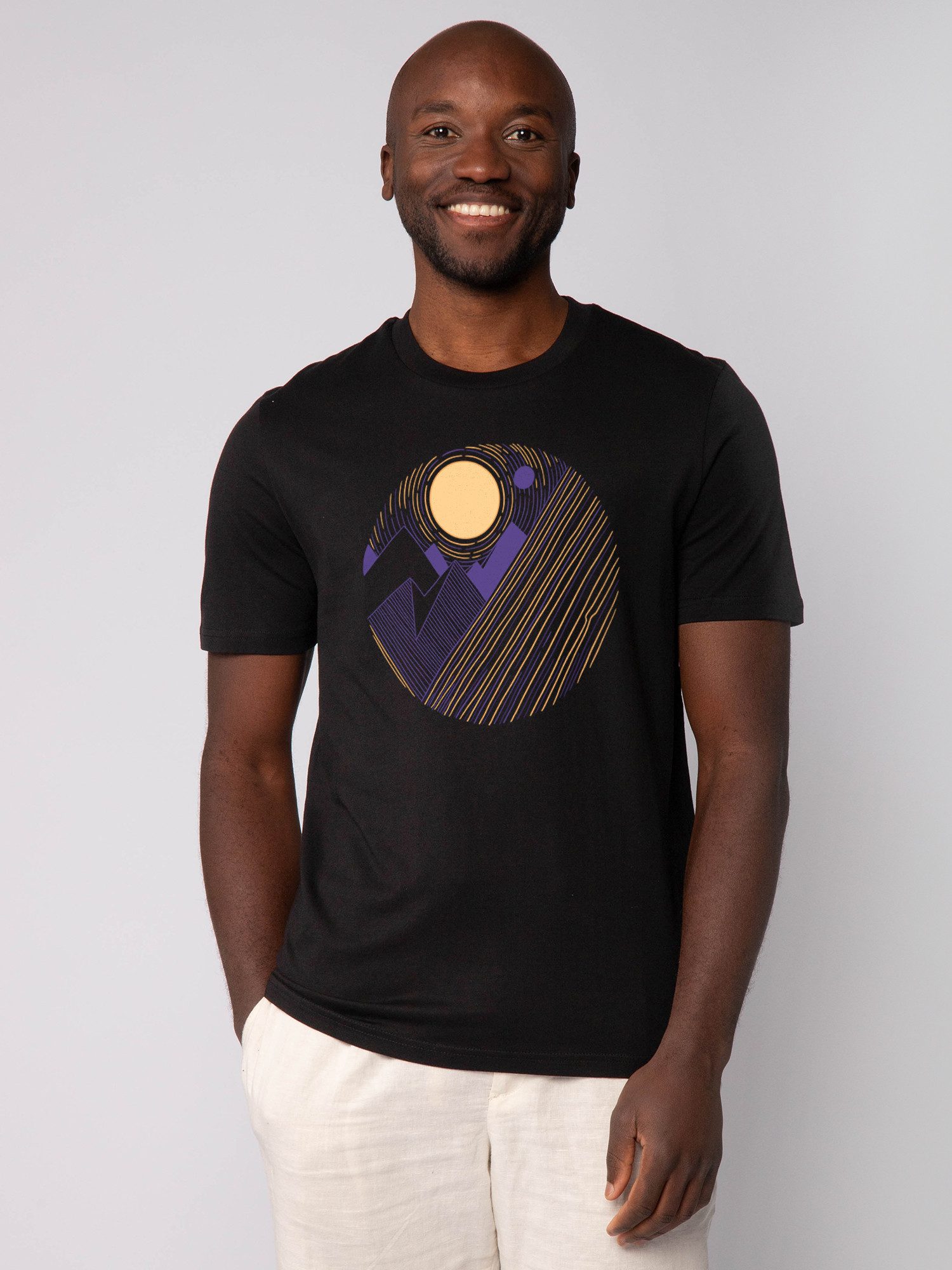 wat? Apparel T-Shirt Geometric Landscape 3