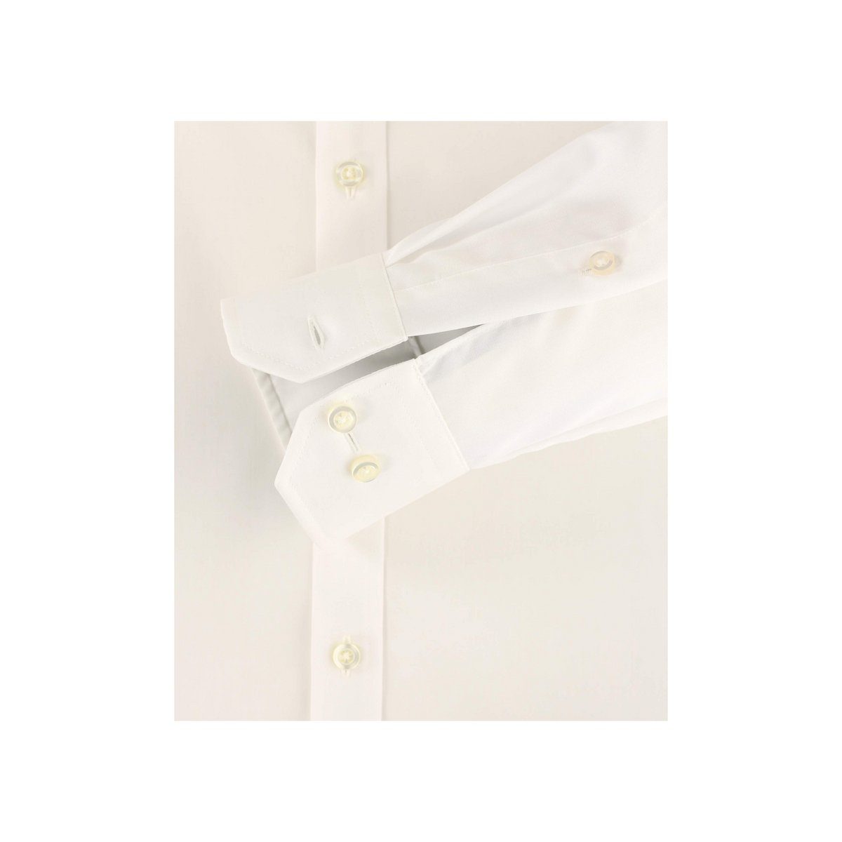 Creme weiß Langarmhemd VENTI (002) (1-tlg) CASAMODA