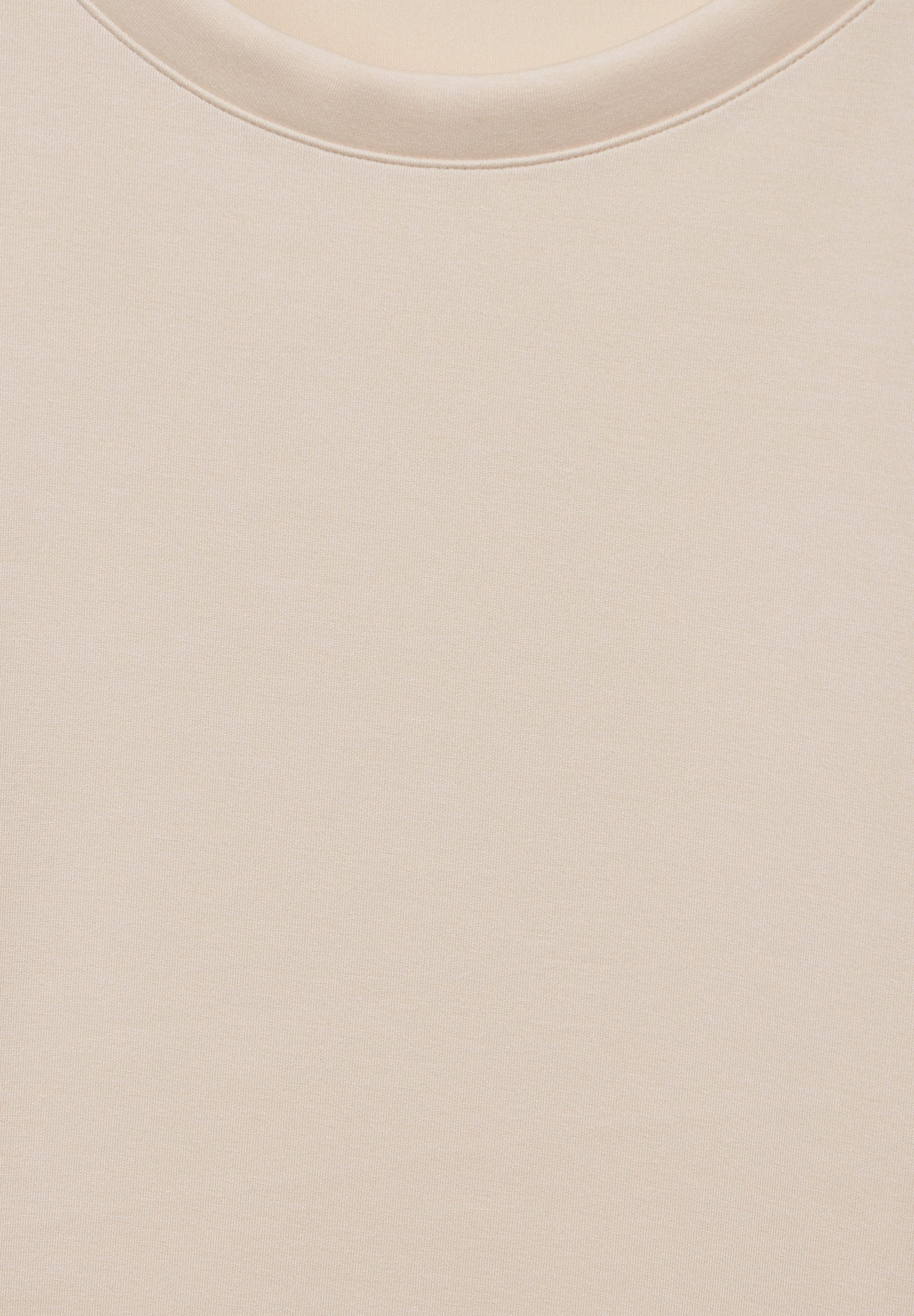 STREET ONE T-Shirt aus softem Materialmix