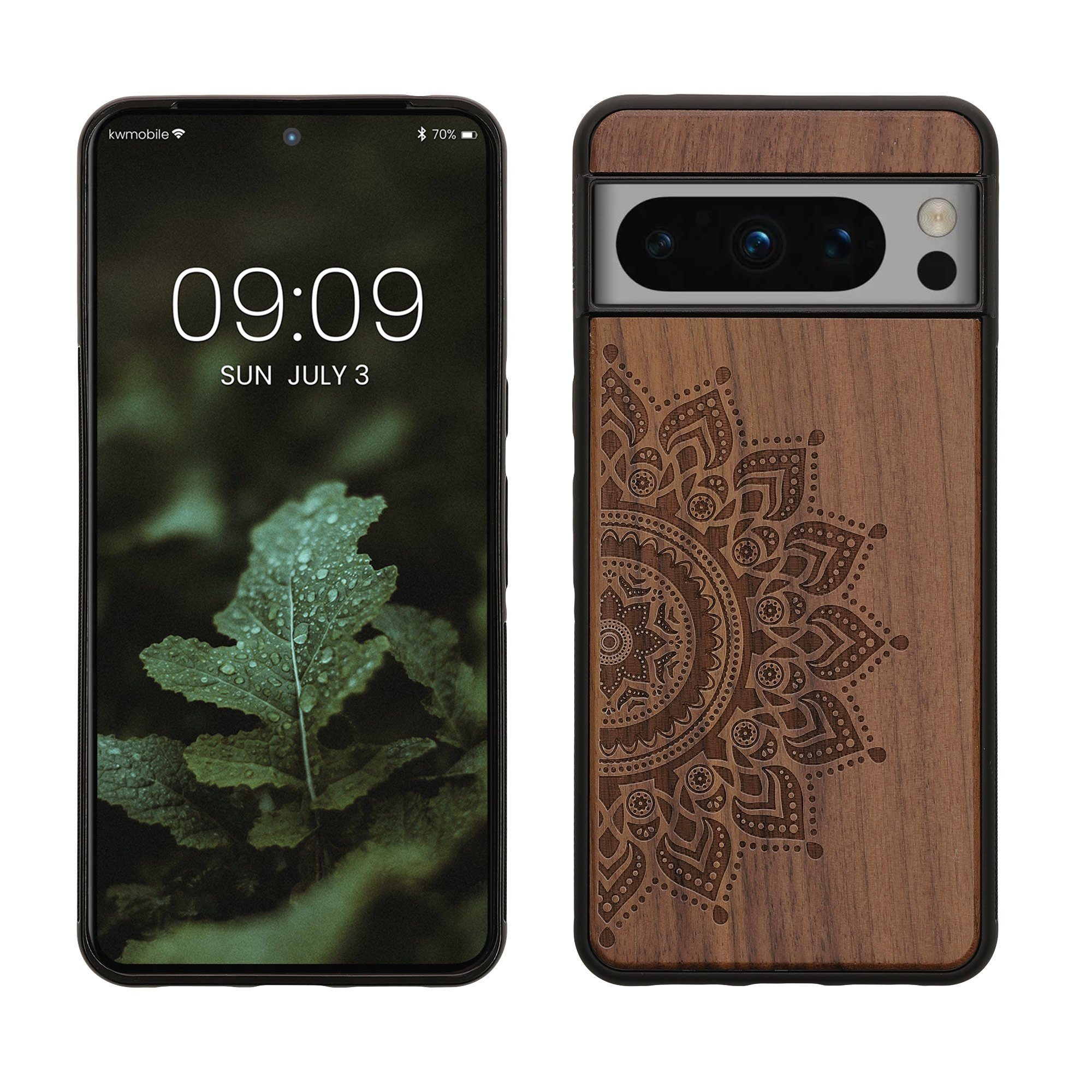 kwmobile Handyhülle Hülle für Google Pixel 8 Pro, Handyhülle TPU Cover Bumper Case