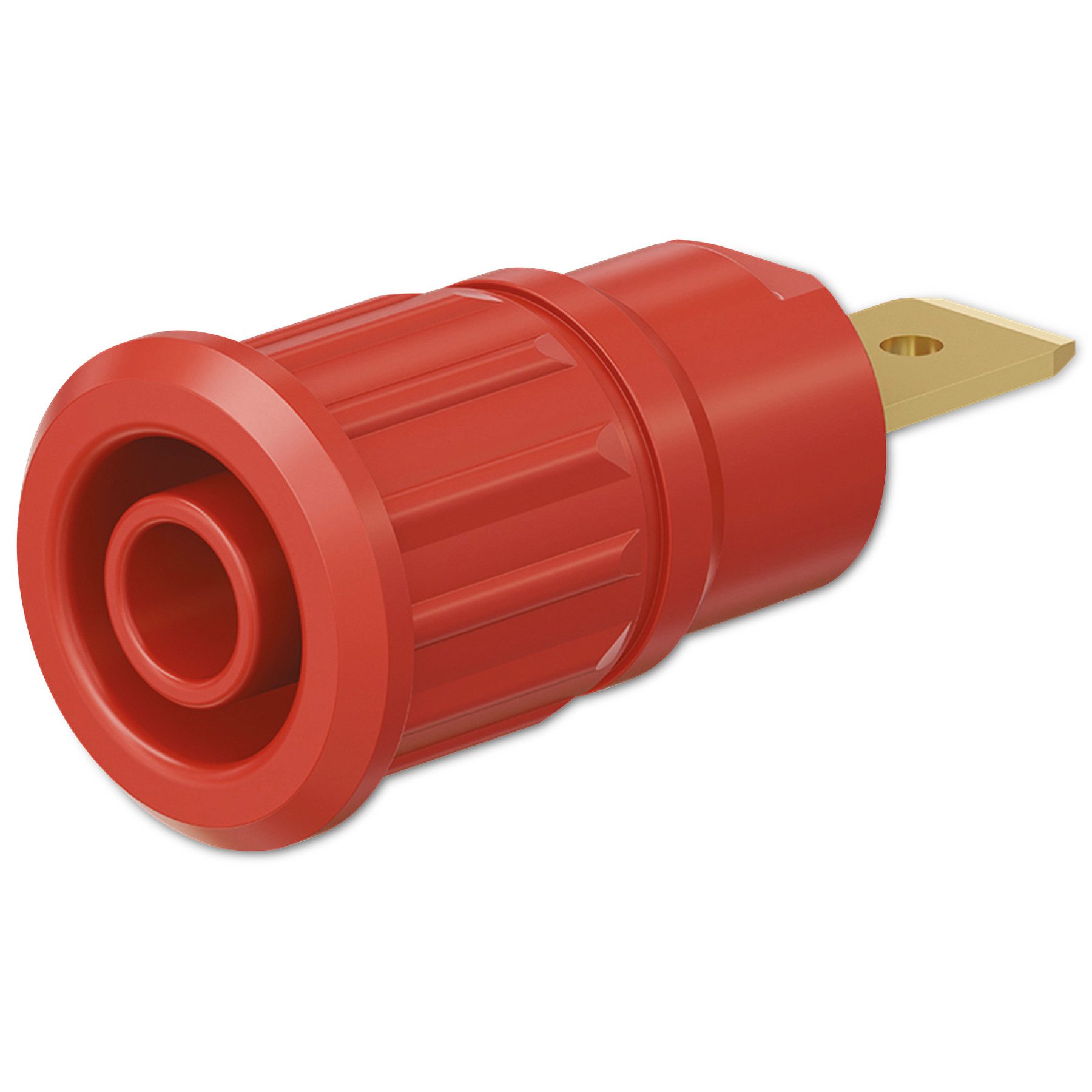 Klemmen STÄUBLI Sicherheitsbuchse, 23.3150-22, 4 mm, rot
