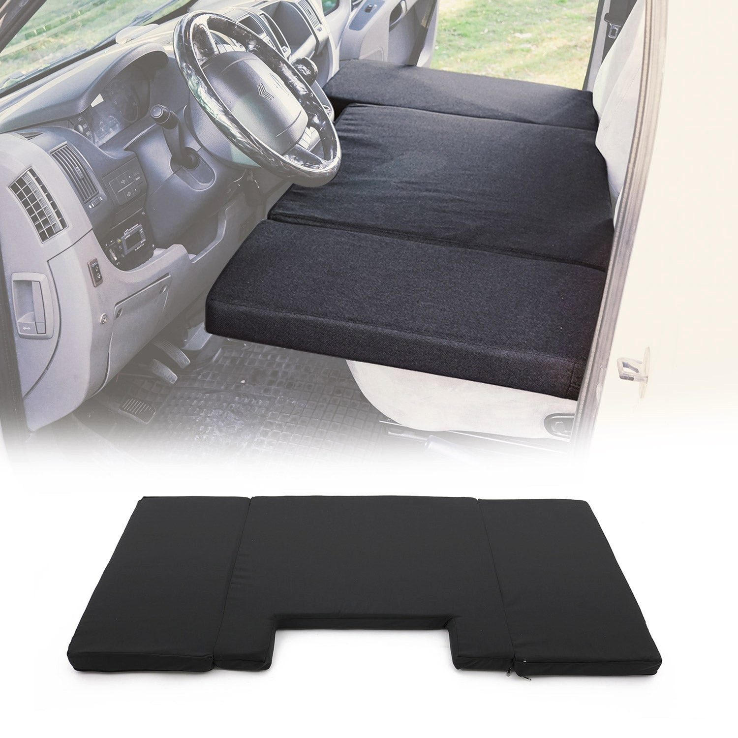 Klappmatratze 2023-2025 Ford Transit/Tourneo Custom Camper Bett Fahrerhausbett