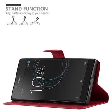 Cadorabo Handyhülle Sony Xperia L1 Sony Xperia L1, Klappbare Handy Schutzhülle - Hülle - mit Standfunktion und Kartenfach