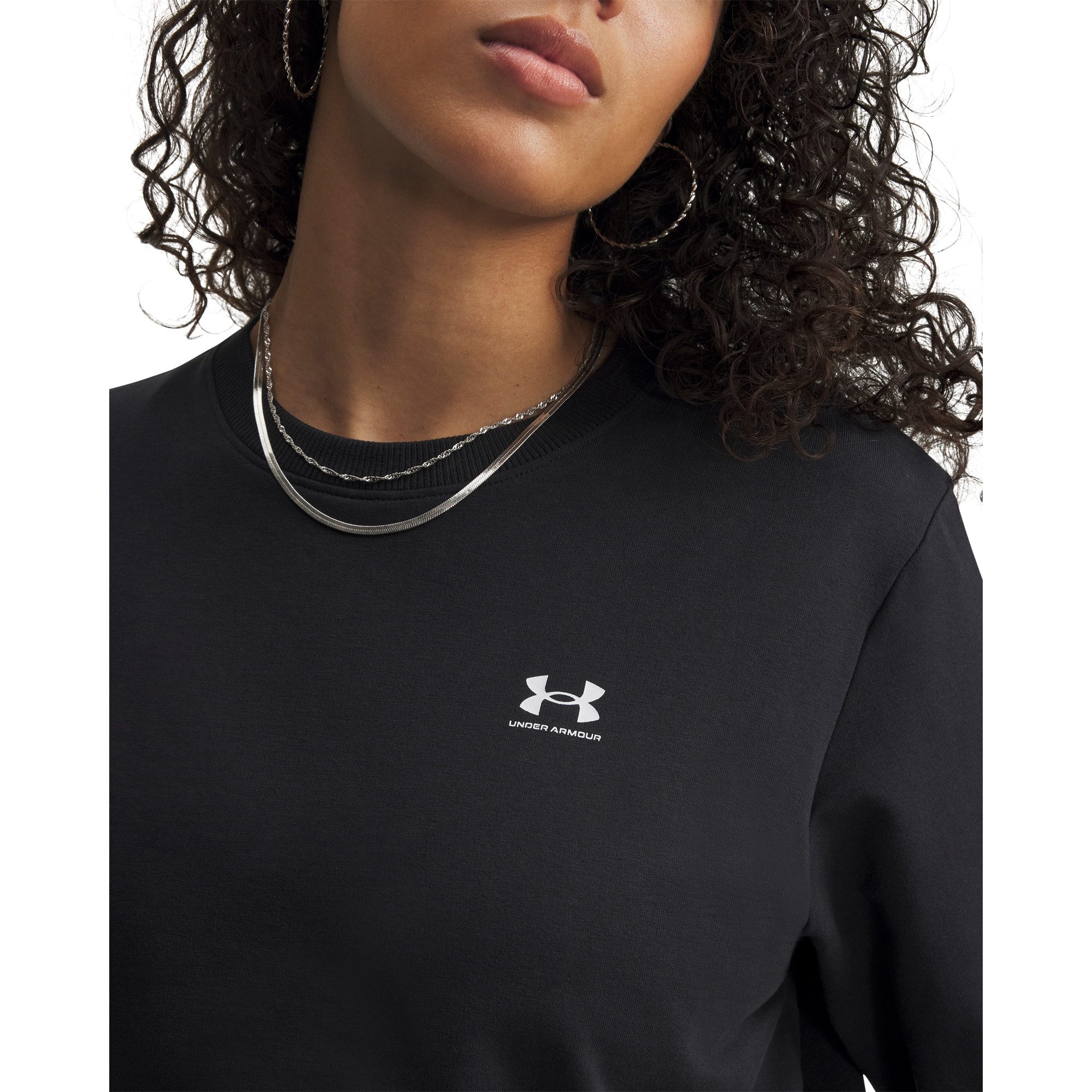 Under Armour® Fleecepullover Under Armour Damen Pullover Sport Terry 6011016