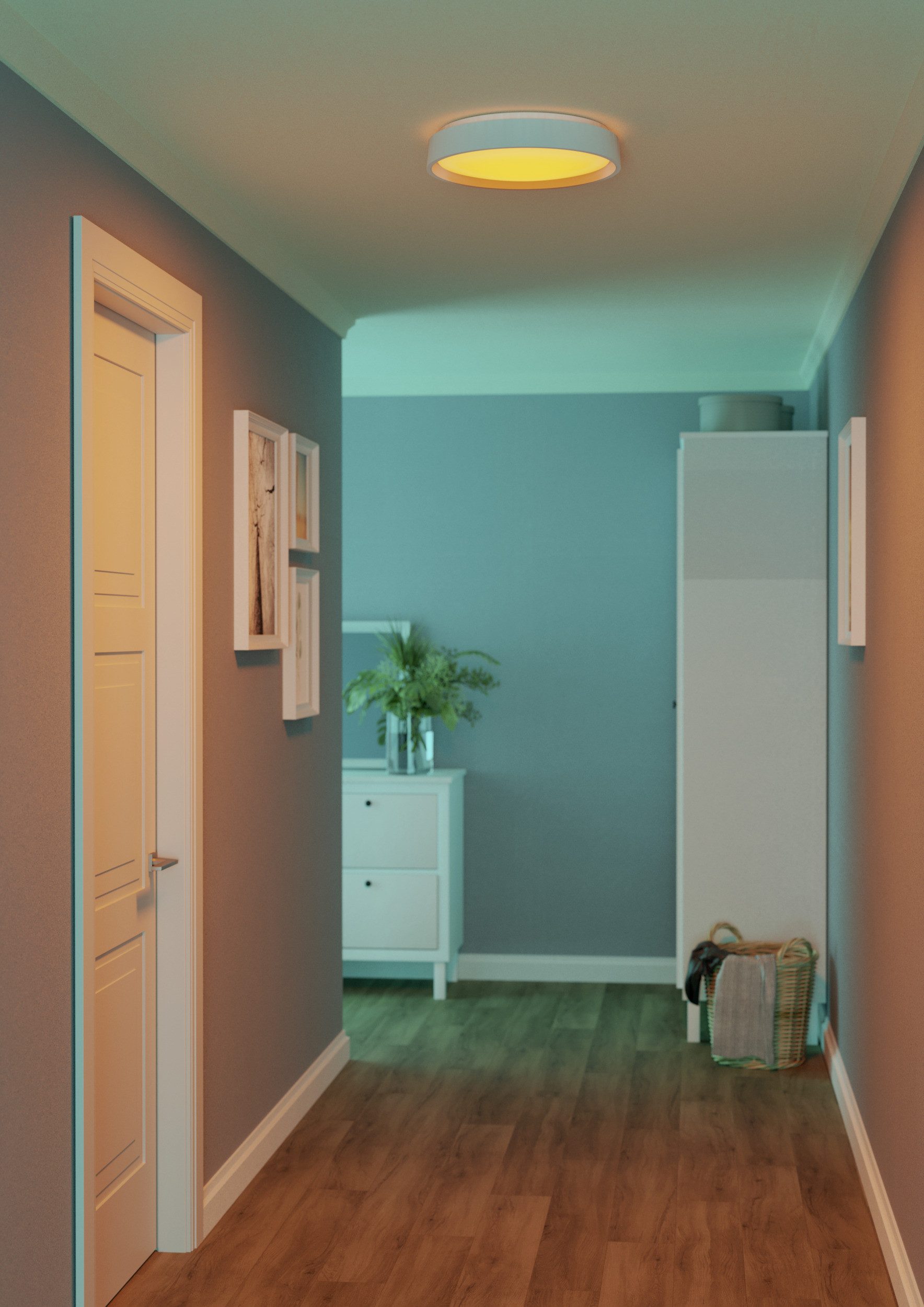 EGLO LED Deckenleuchte MASSIGNANO-Z Deckenlampe, Disco-Modus, ZigBee 3.0, W günstig online kaufen