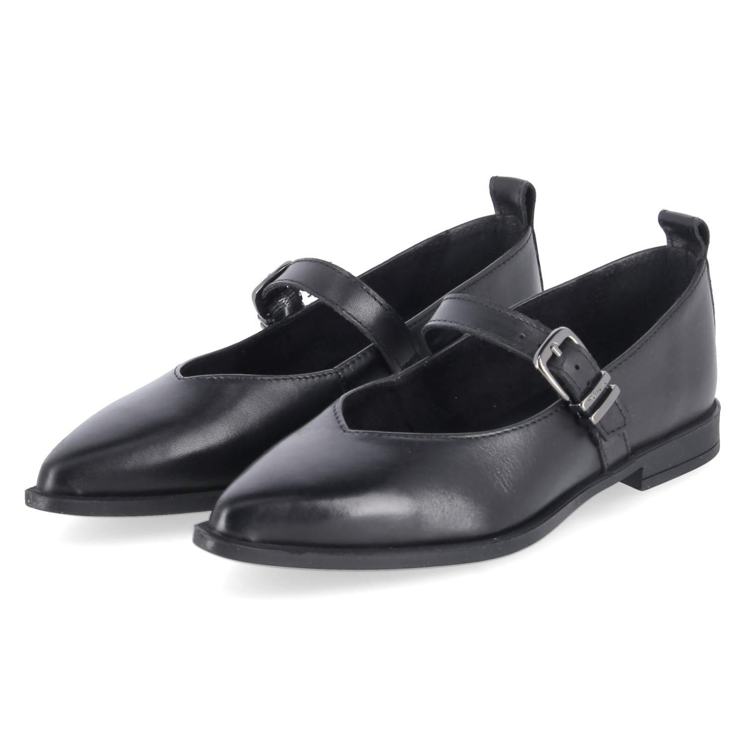 Tamaris 1-22102-46-003 Damen Glattleder black Ballerina