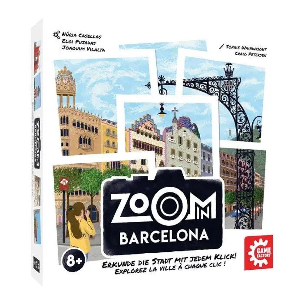 Spiel Game Factory - Zoom in Barcelona