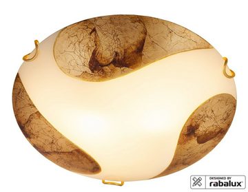 Rabalux Deckenleuchte "Art gold-Art gold" Metall, weiß, rund, E27, ø300mm