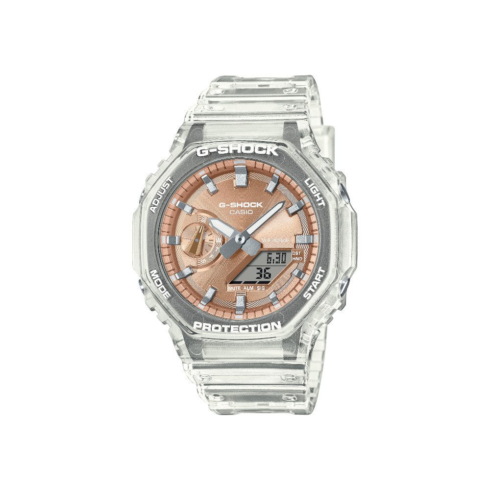 CASIO Quarzuhr Casio GA-2100BM-7A5ER GA-2100BM-7A5ER, (100-tlg), Hochwertiges Produkt mit zeitlosem Design, sorgfältiger Verarbeitung