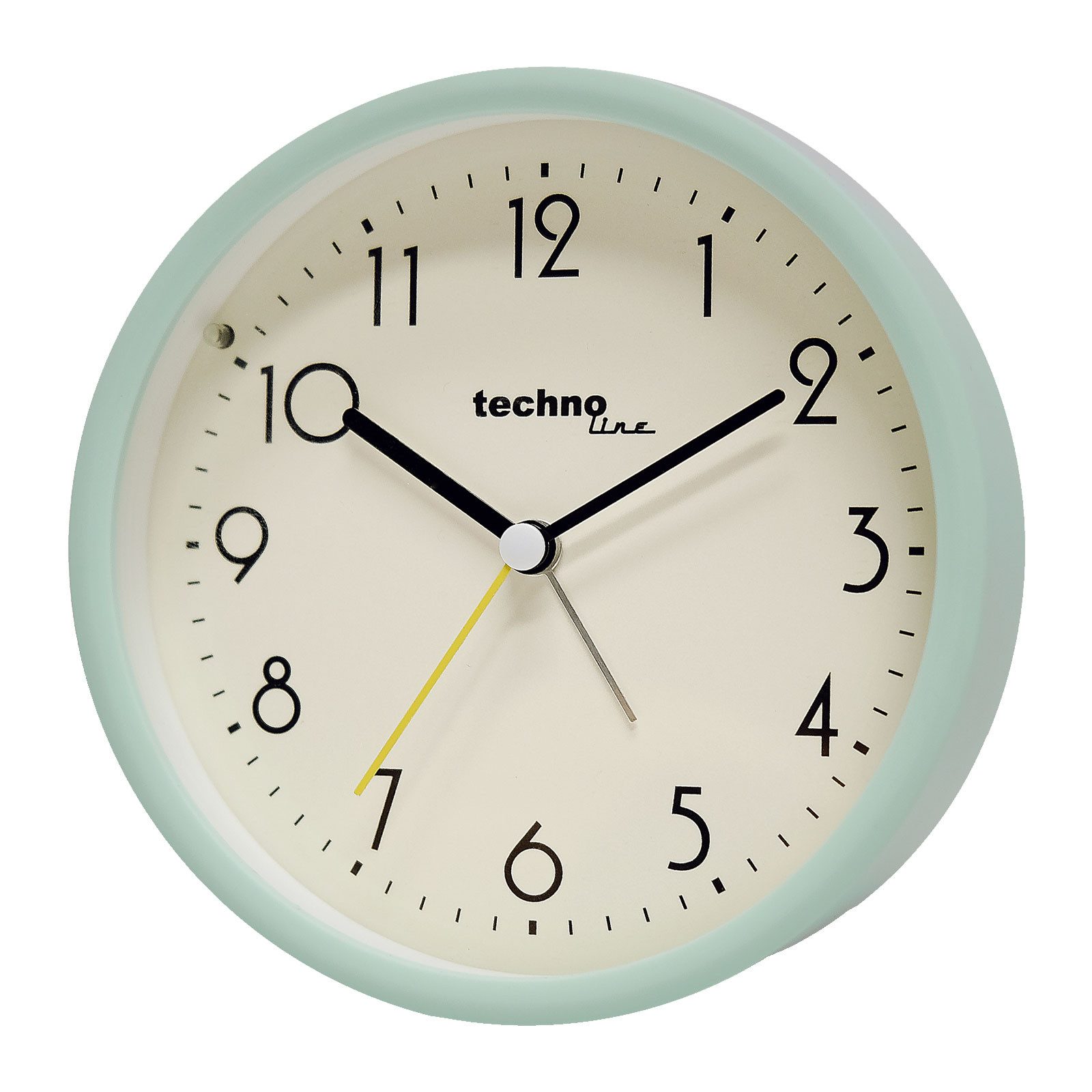 technoline Wecker Modell R Weckalarm mit Schlummerfunktion, Schleichende Sekunde