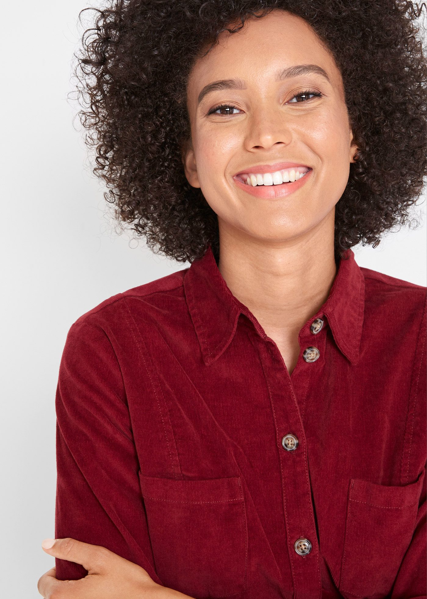 bonprix Hemdblusenkleid für Alltag, aus Baumwolle und Elasthan, mit Knopfleiste