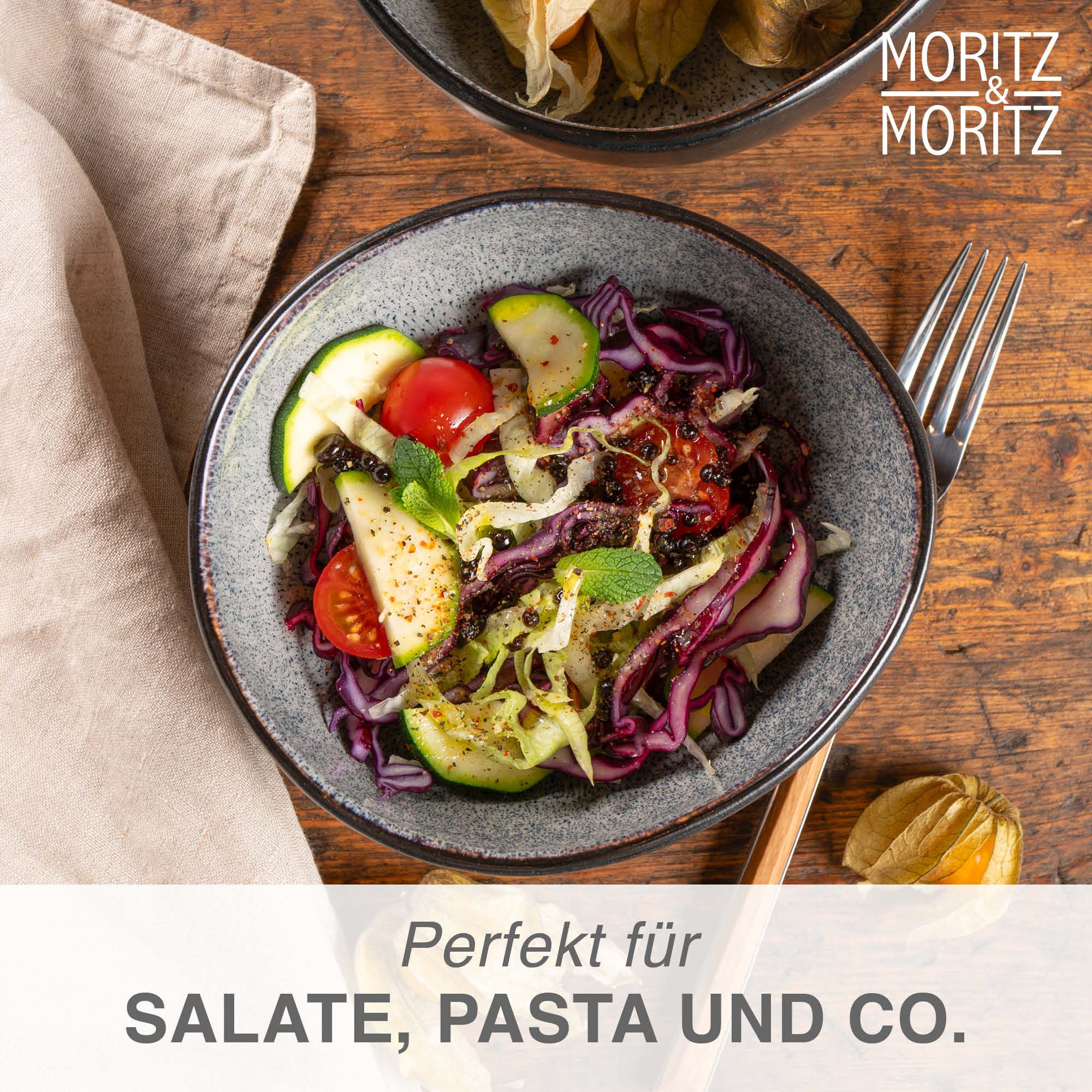 Moritz & Moritz Müslischüssel ORGANIC reaktiv grau Müslibowl Set 6tlg., Steinzeug, (Set, 6-tlg), Müslibowls für 6 Personen – Bild 5 von 5
