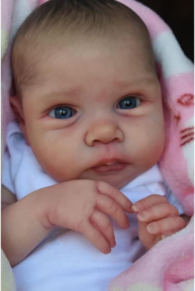 MC Star Babypuppe RebornPuppen, 19 Zoll, realistische Babypuppe, Lebensechte Babypuppen
