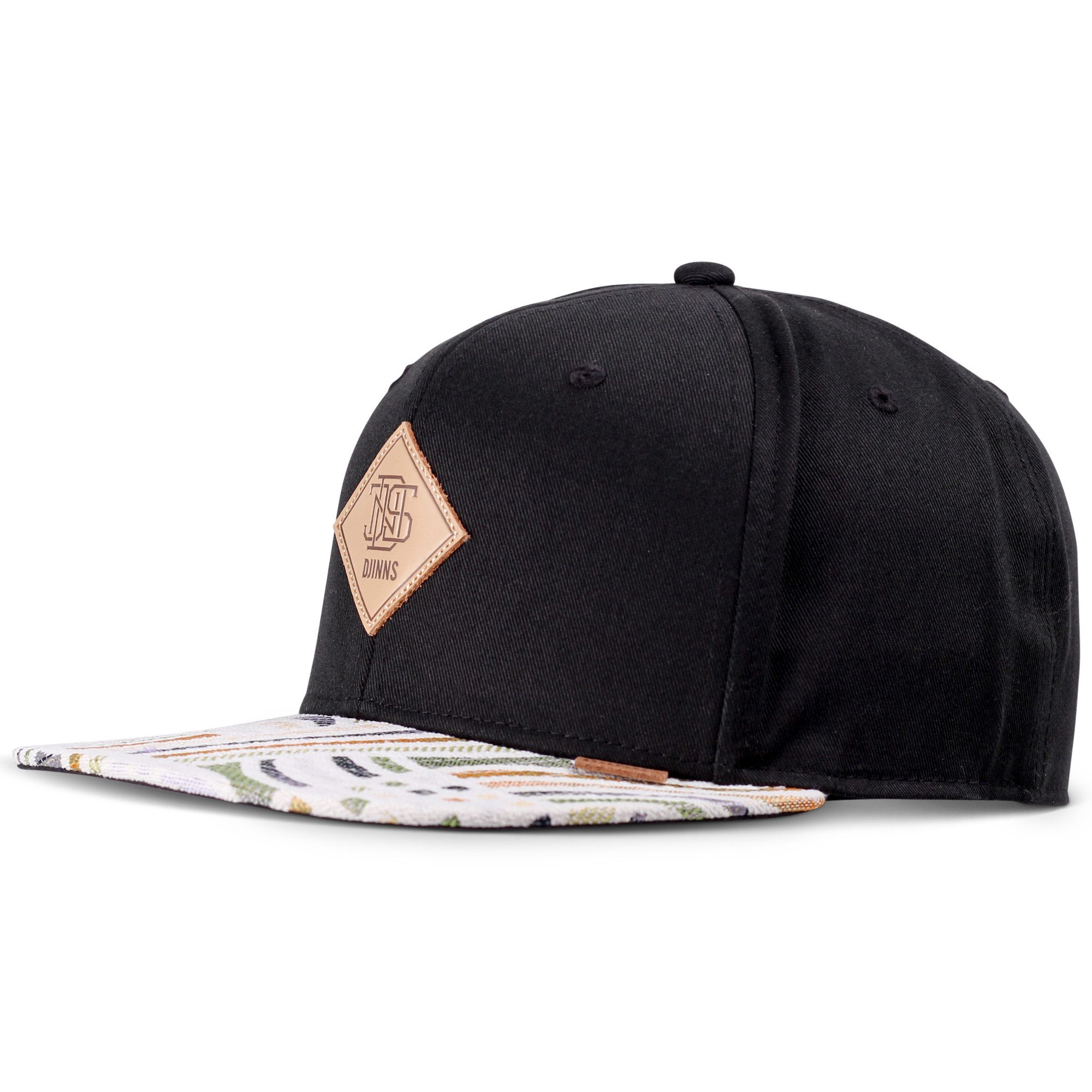 Snapback Cap Djinns 6 Panel Snapback Cap Braid Rev. Black