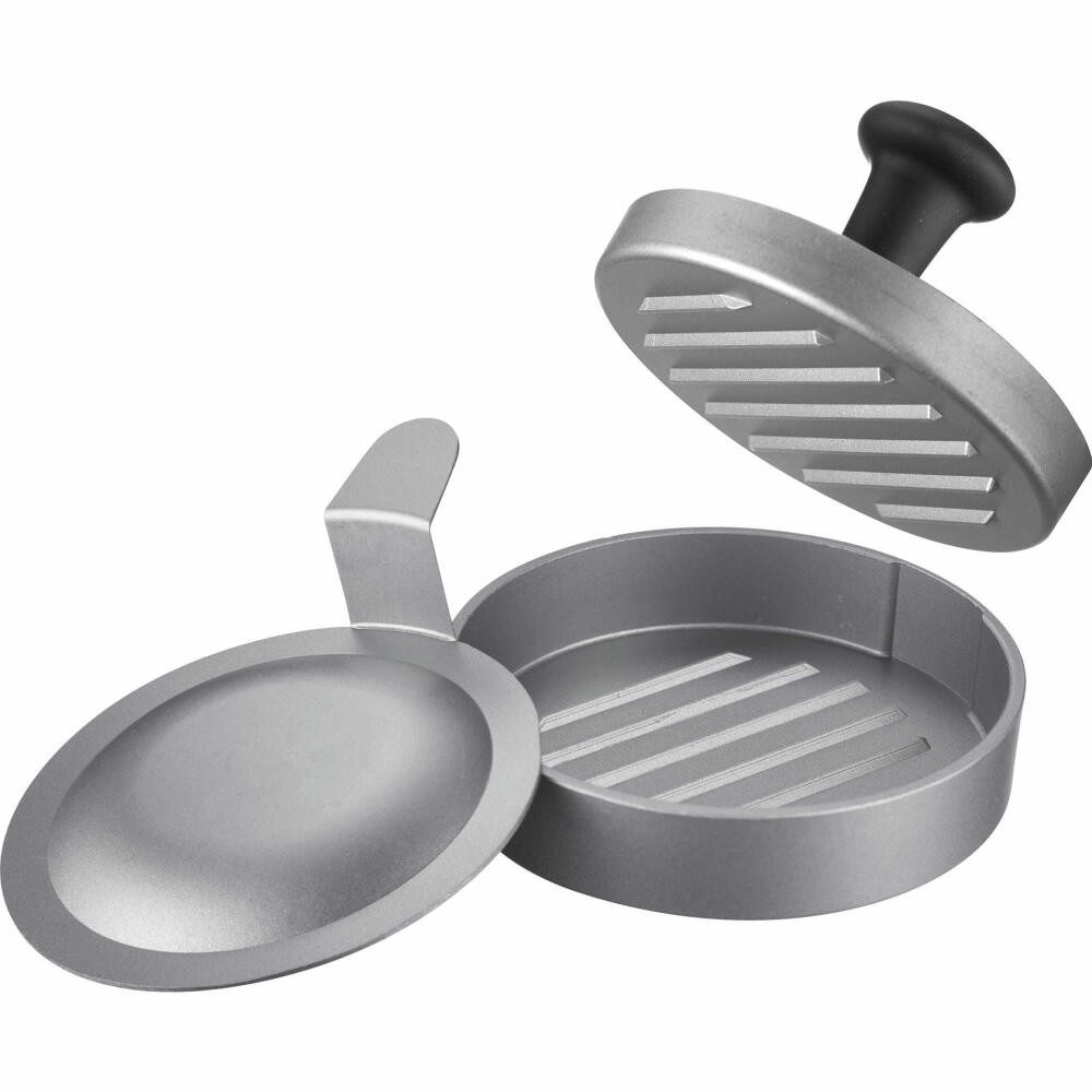 WESTMARK Hamburger Maker mit Heber, Befüllbar dank Bodenwölbung im Heber, "Uno Plus", BPA-frei