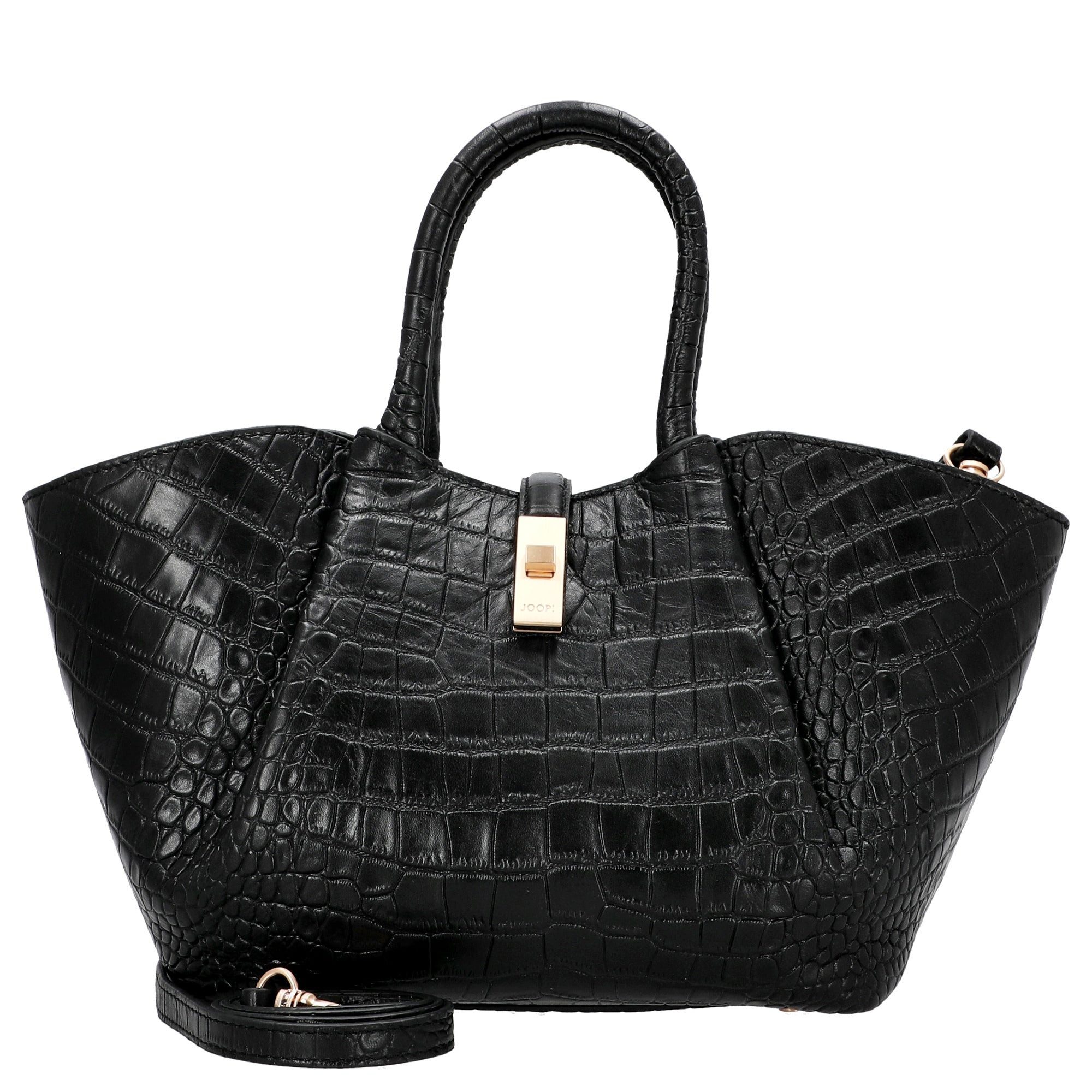 JOOP! Clutch Coccodrillo Sheryl - Henkeltasche 22 cm (black)