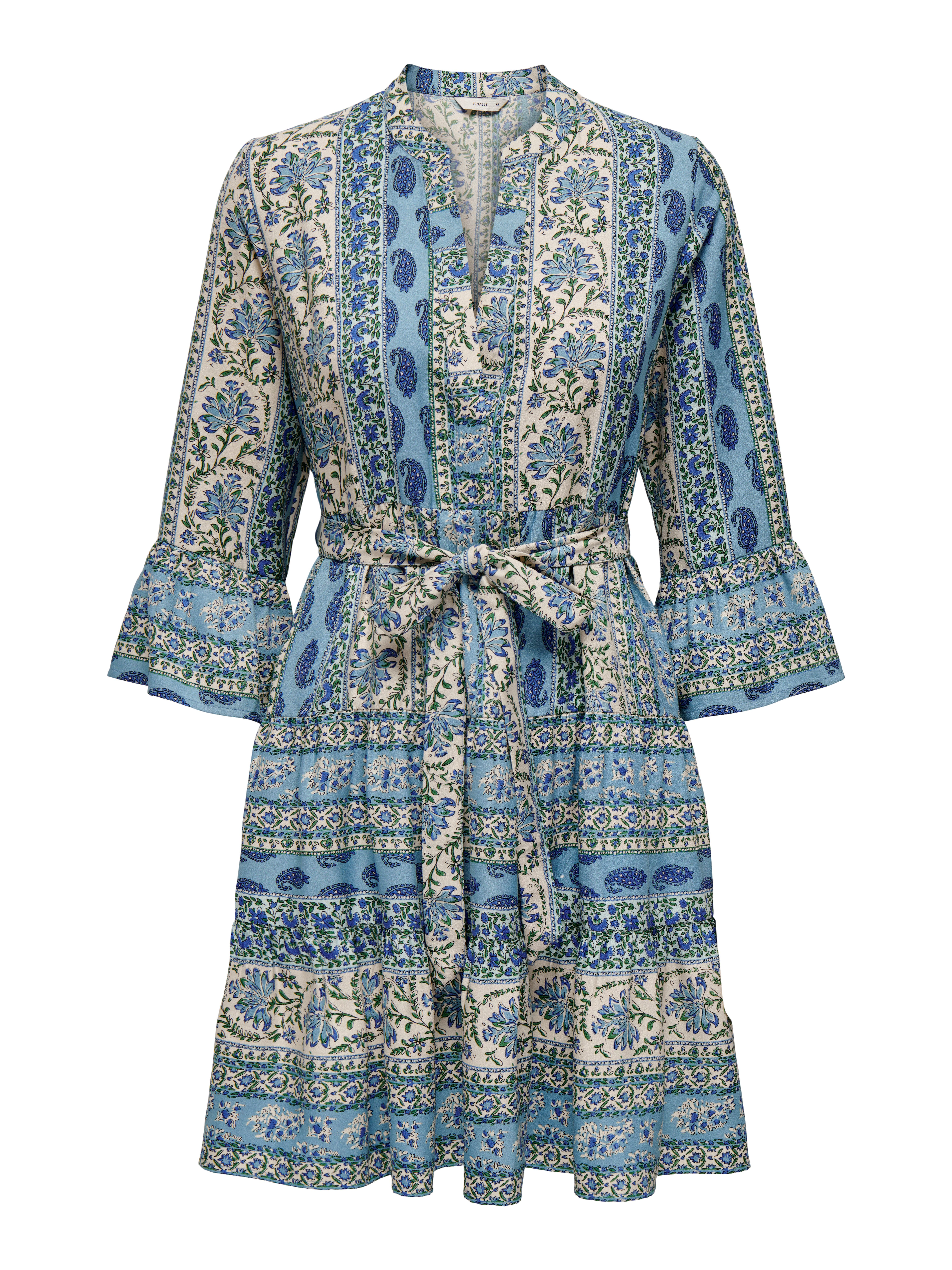 ONLY Tunikakleid ONLSINA LIFE 3/4 SHORT DRESS NOOS WVN mit Volant