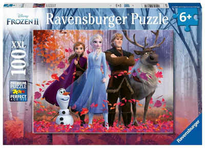 Ravensburger Puzzle Ravensburger Kinderpuzzle - 12867 Magie des Waldes - Disney..., 100 Puzzleteile