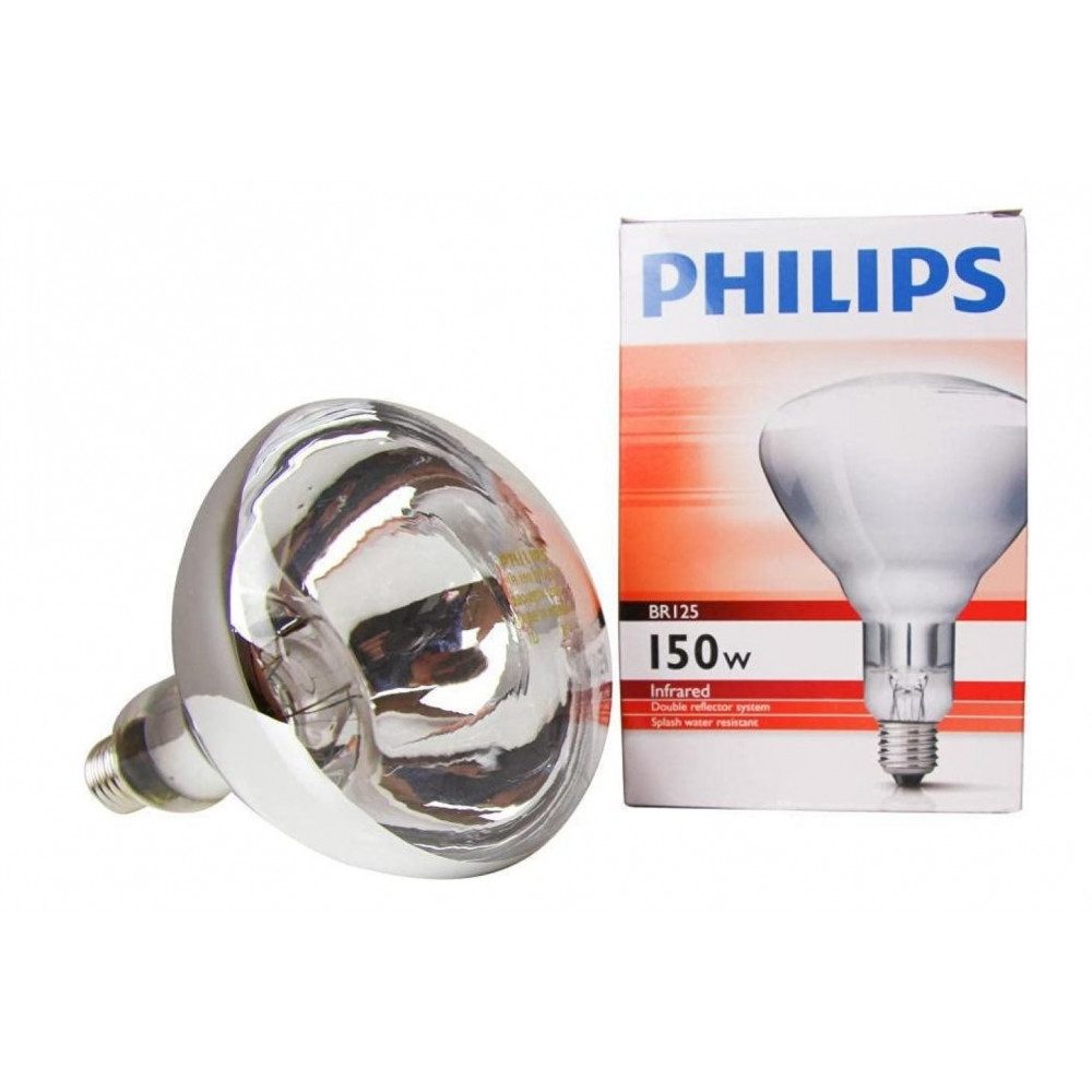 Philips Infrarotlampe BR 125 - Infrarotlampe - weiß