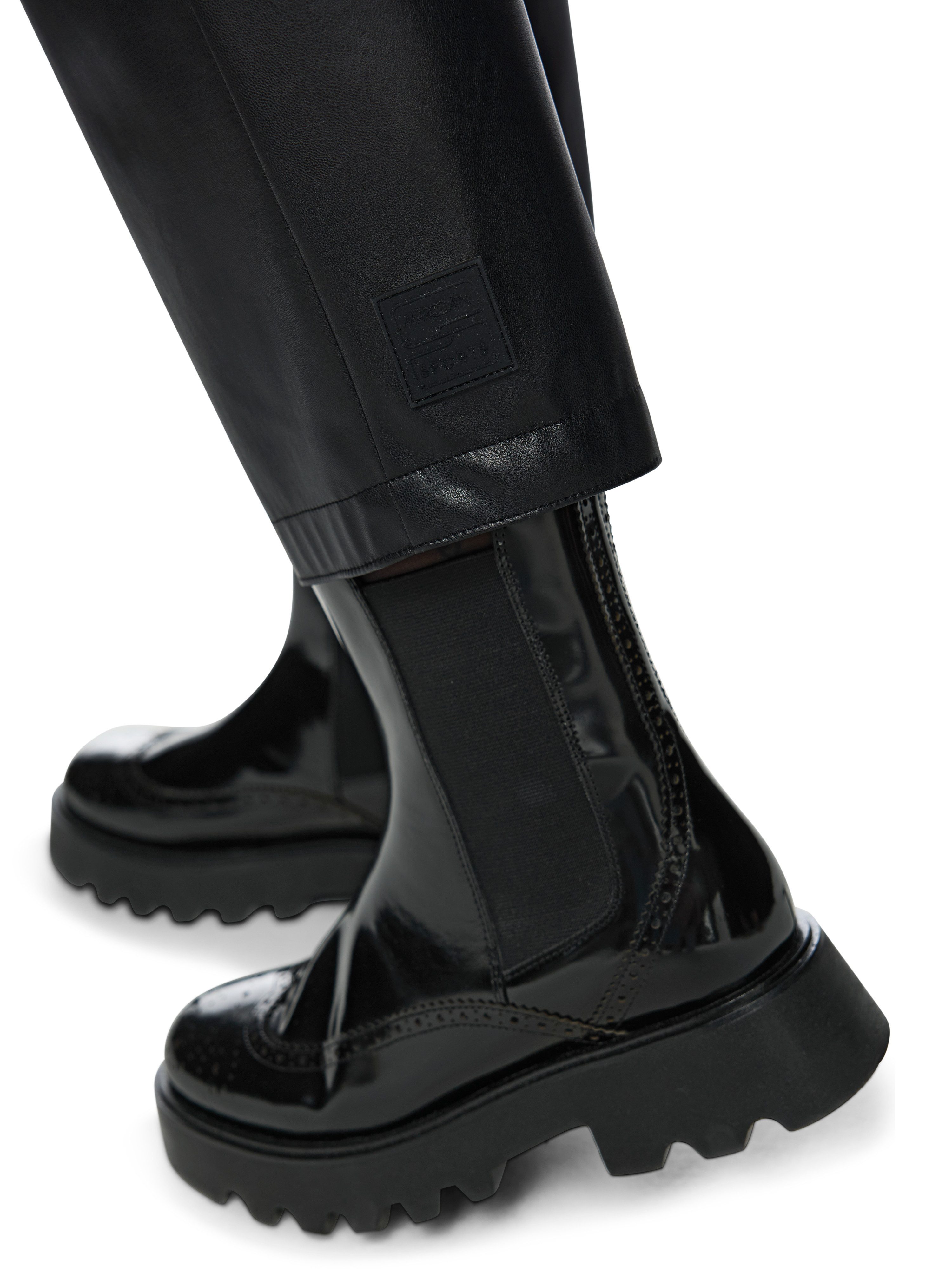 Marc Cain 7/8-Hose Doggy Dogs Premium Damenmode edle Lederoptik, relaxed fi günstig online kaufen