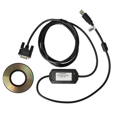 vhbw passend für Siemens Simatic S7-200 PLC USB-Kabel