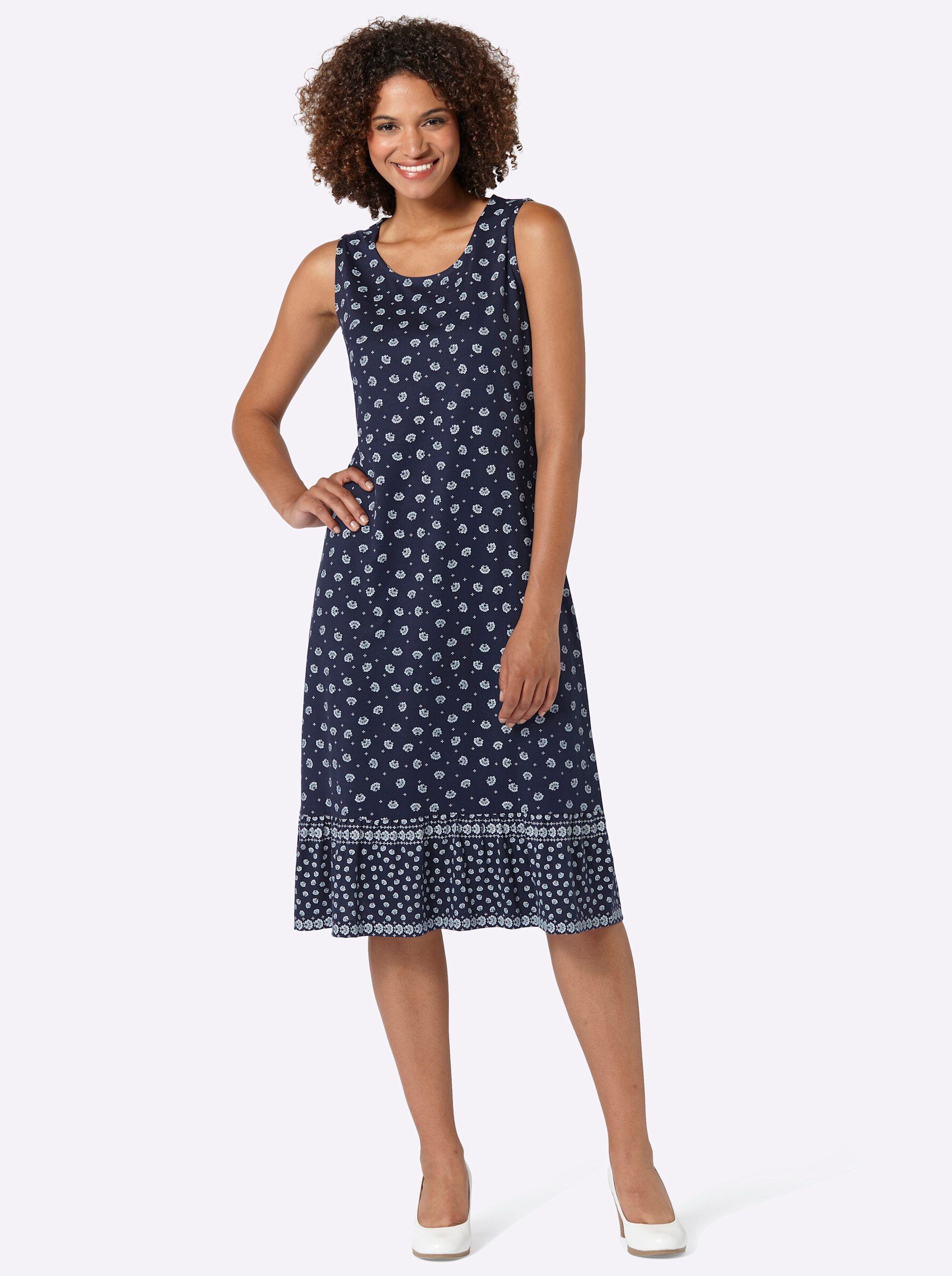 Witt Jerseykleid Kleid Ärmellos