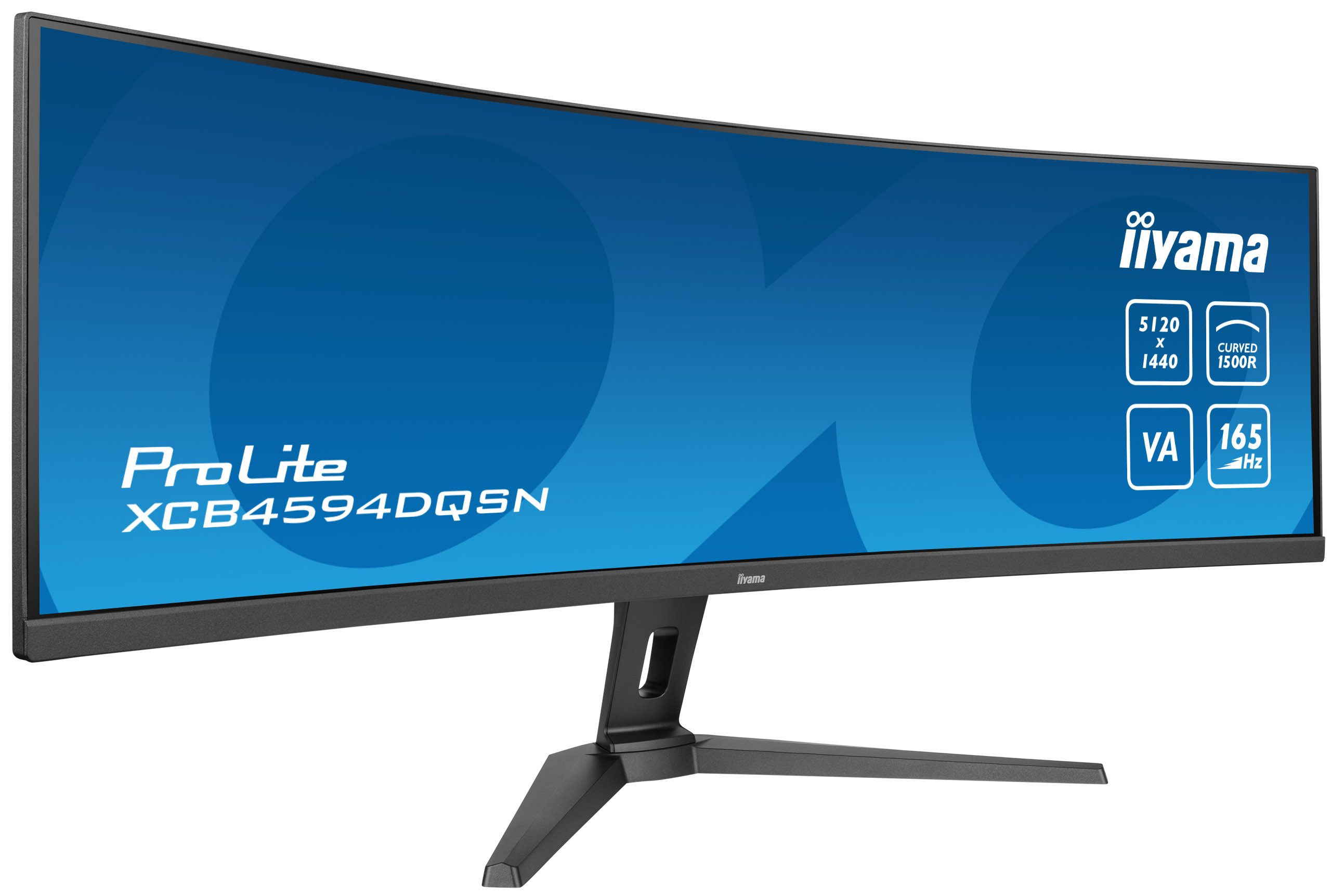 Iiyama XCB4594DQSN-B1 Curved-LED-Monitor (113 cm/44 ", 5120 x 1440 px, DQHD, 165 Hz, VA LED)