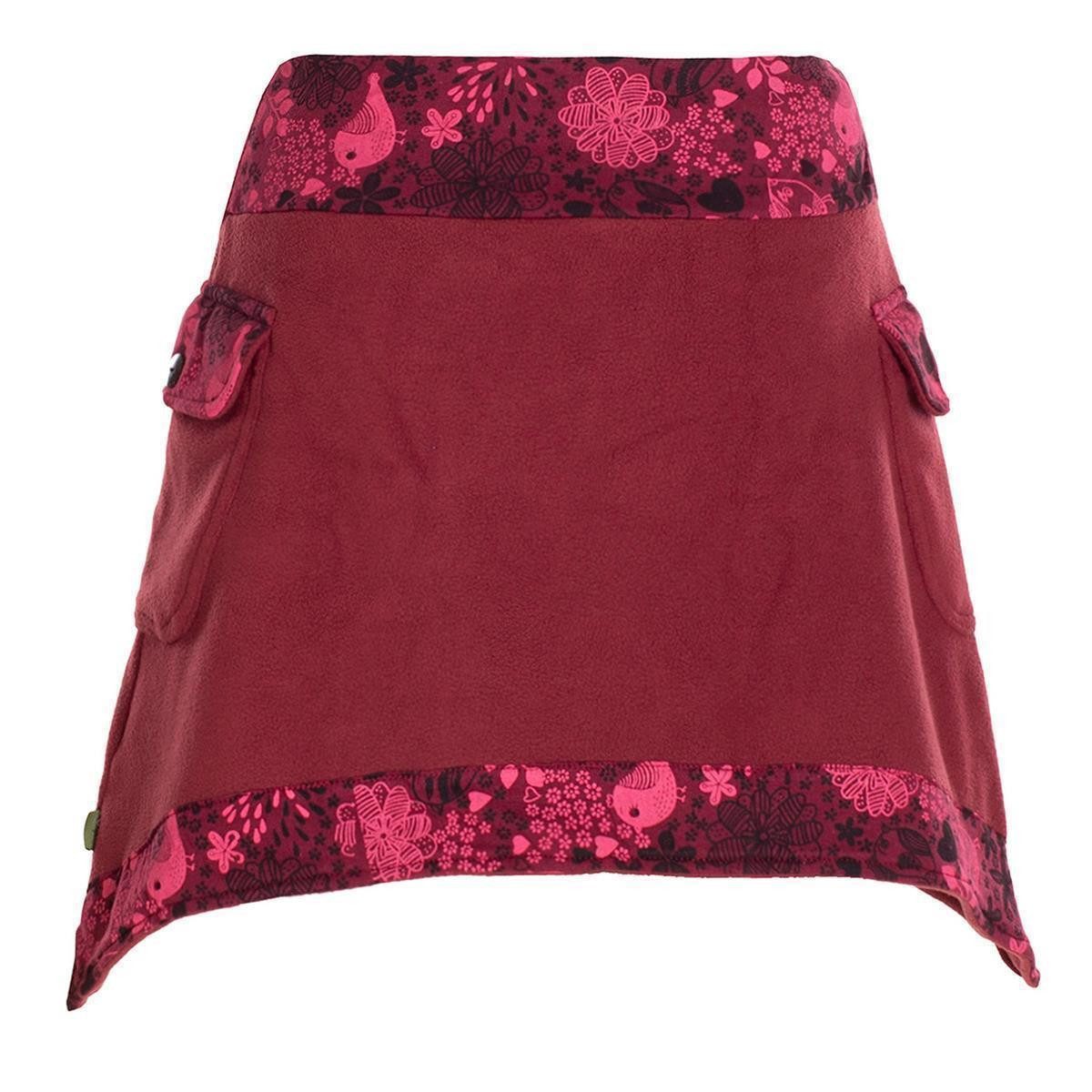 Vishes Minirock Thermorock warmer Damen Winterrock günstig online kaufen