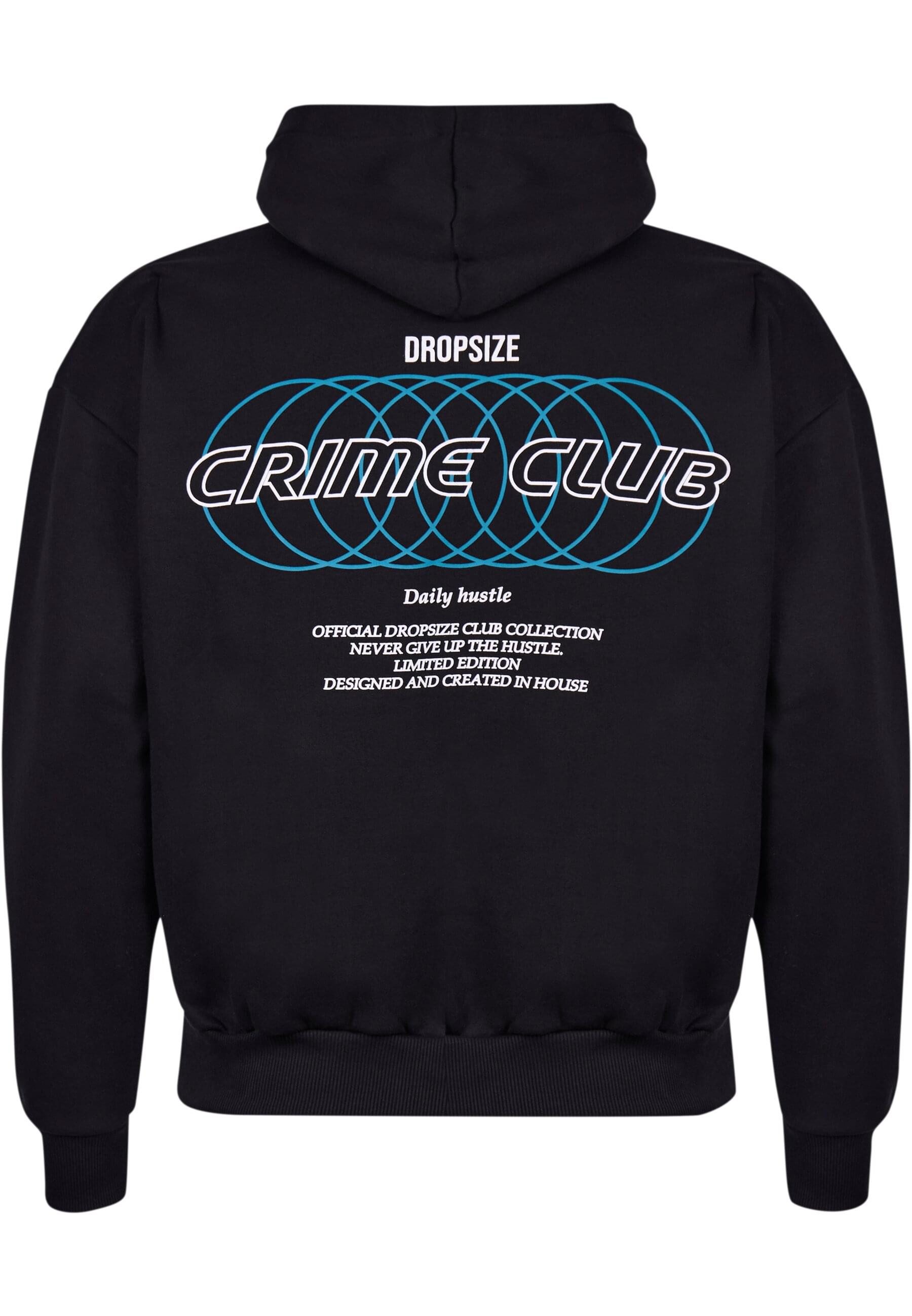 Dropsize Kapuzensweatshirt Dropsize HEAVY OVERSIZE CRIME RINGS HOODIE (1-tl günstig online kaufen