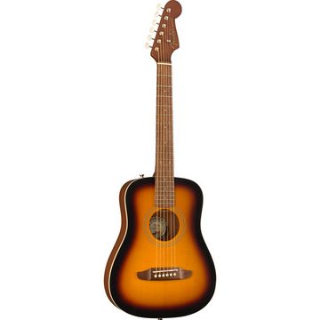 Fender Westerngitarre, Redondo Mini Sunburst - Westerngitarre