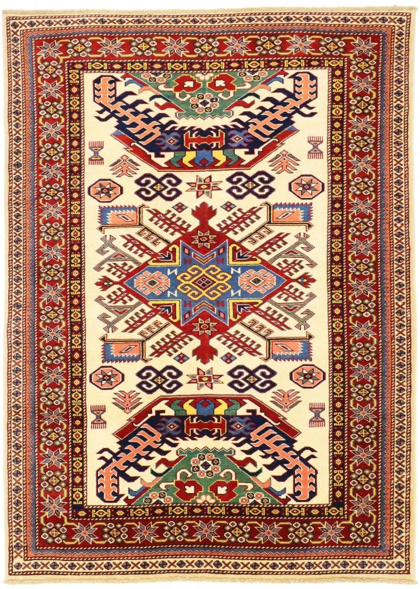 Orientteppich Afghan Shirvan 128x171 Handgeknüpfter Orientteppich, Nain Trading, rechteckig, Höhe: 12 mm | Kurzflor-Teppiche