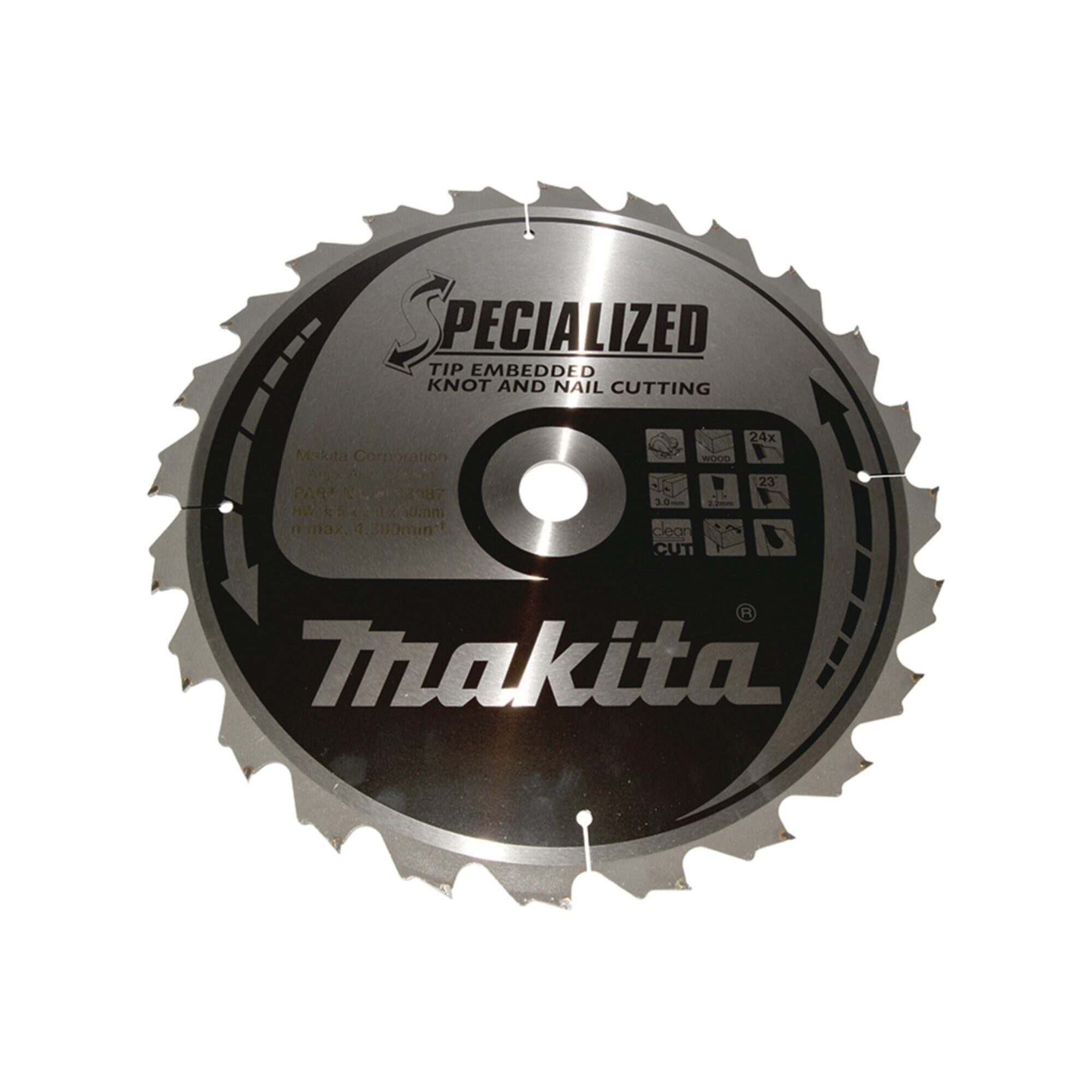 Makita Kreissägeblatt Makita SPECIALIZED Sägeb.355x30x24Z (B-33087)