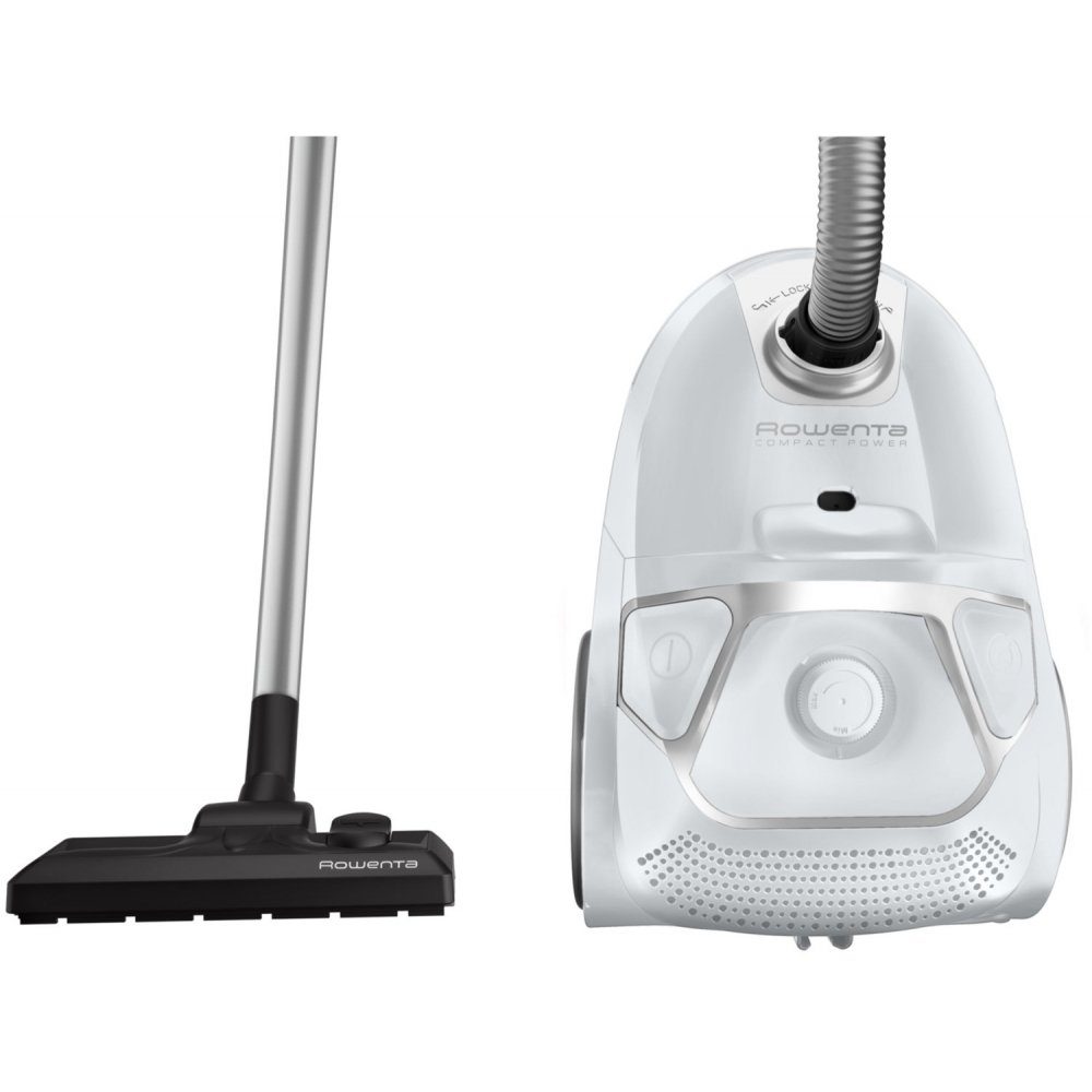 Rowenta Bodenstaubsauger RO3927 Compact Power - Bodenstaubsauger - weiß, 750 W