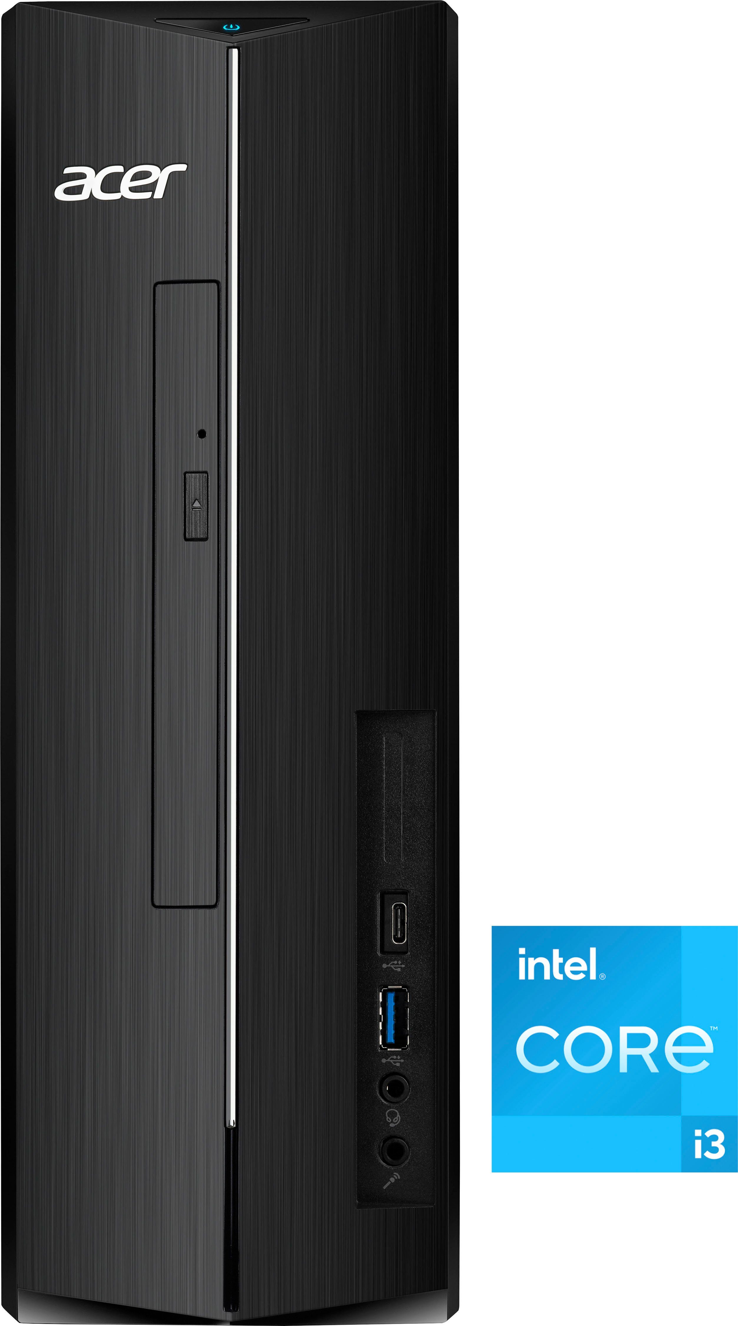UHD i3 XC-1760 Core (Intel 730, GB GB PC RAM, Luftkühlung) 12100, 8 Intel Graphics 512 Acer Aspire SSD,