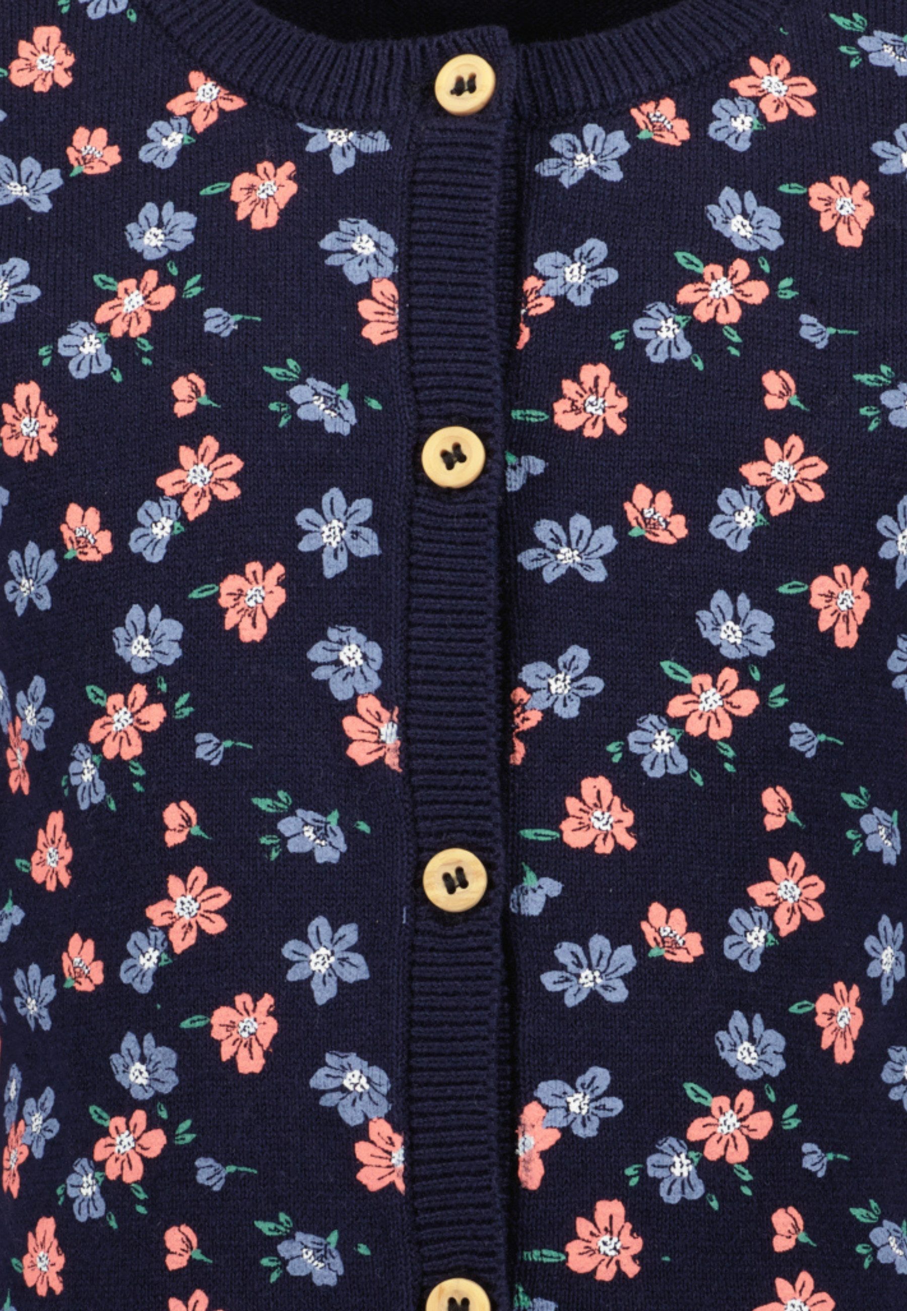 Blue Seven Cardigan im süßen Blüten-Alloverdesign