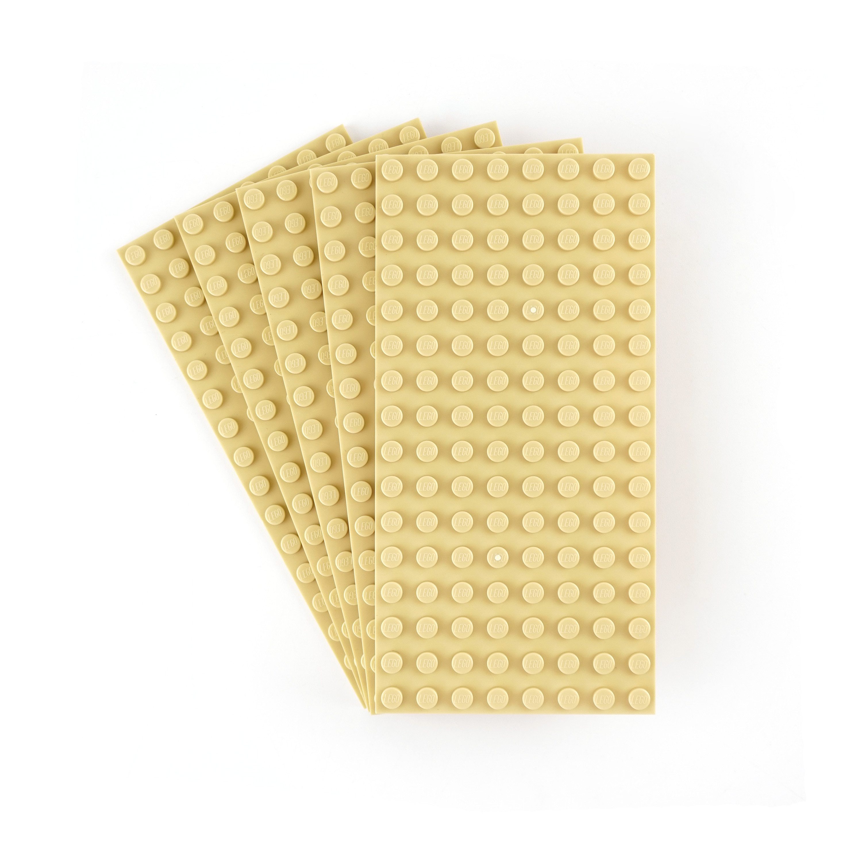 LEGO® LEGO® 8x16 Platten Bauplatten Hellbeige günstig online kaufen