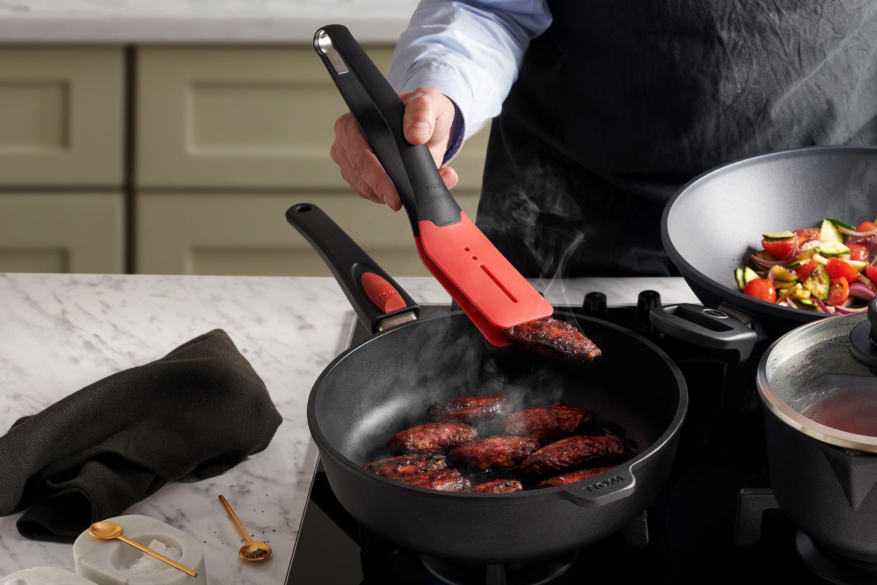 WOLL Kochzange Cook it, aus hochwertigem Kunststoff und Silikon