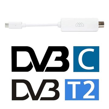 Homatics DVB-T2 Tuner Weiß Tuner