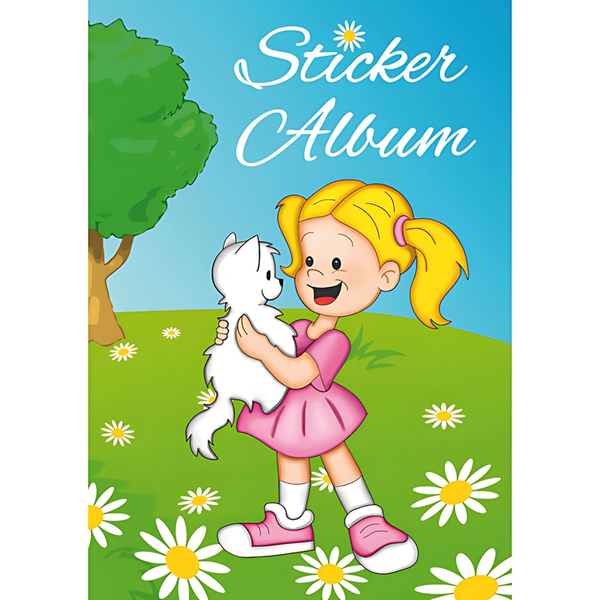 HERMA Stickerbuch Herma Sticker Sammelalbum 16 Seiten A5 Beste Freunde