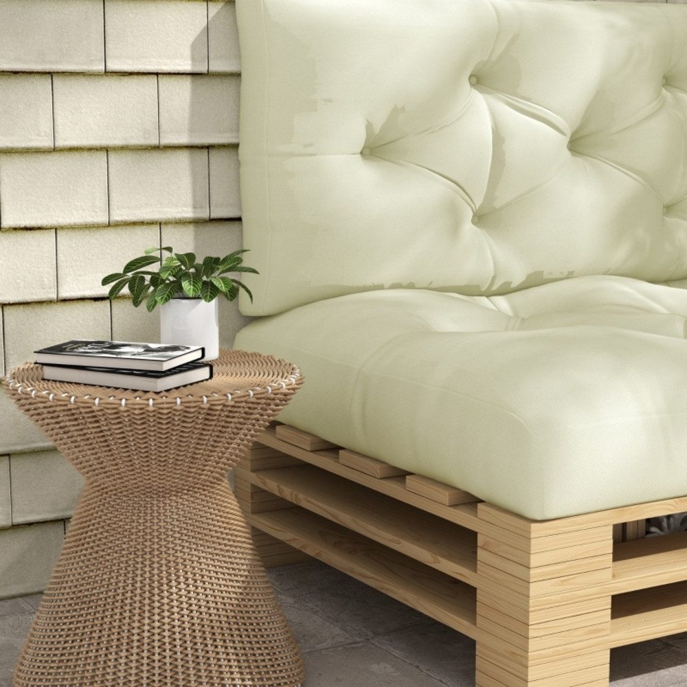 MODFU Bankauflage Polsterauflage 120 x 80 x 12 cm mit Knopfheftung für Sofa und Sitzbank, (1 St., Polsterkissen für Gartenstuhl Sofa Bank, vielseitige Innen & Außen), Sitzkissen, Auflage für Gartenmöbel, Wohnzimmer und Essbereich
