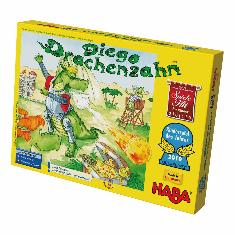 Haba Spiel, Diego Drachenzahn