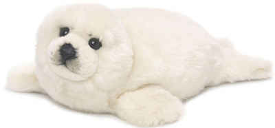 WWF Kuscheltier »Robbe weiß, 38 cm«, zum Teil aus recyceltem Material