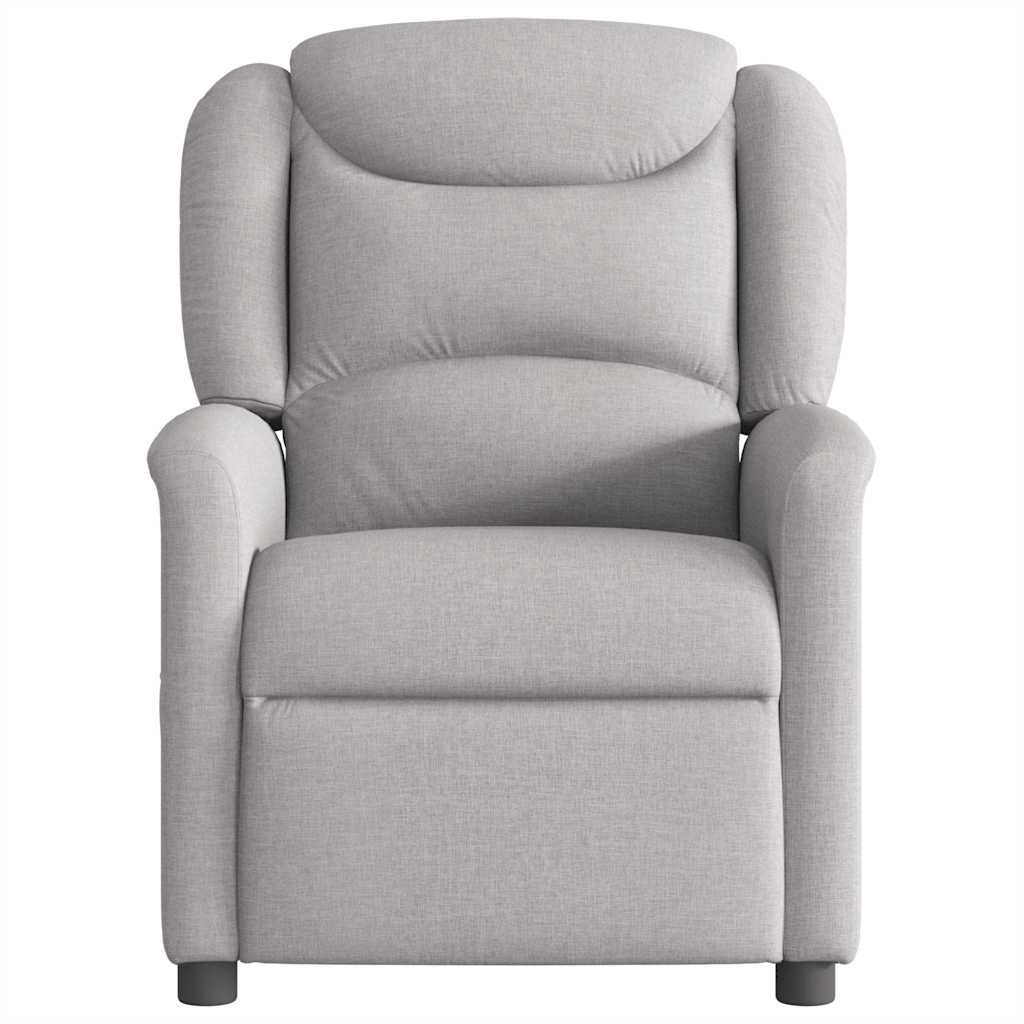 vidaXL Sessel Relaxsessel Wolkengrau Stoff (1-St) günstig online kaufen