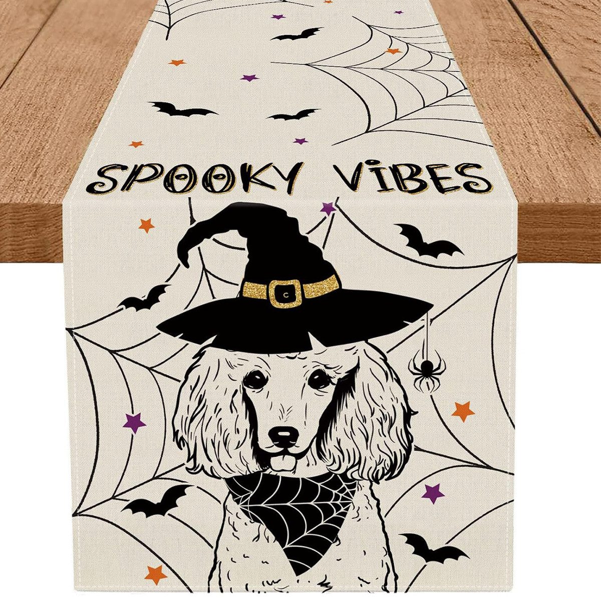 LAPAPRO Tischläufer Halloween Tischläufer Leinen mit günstig online kaufen